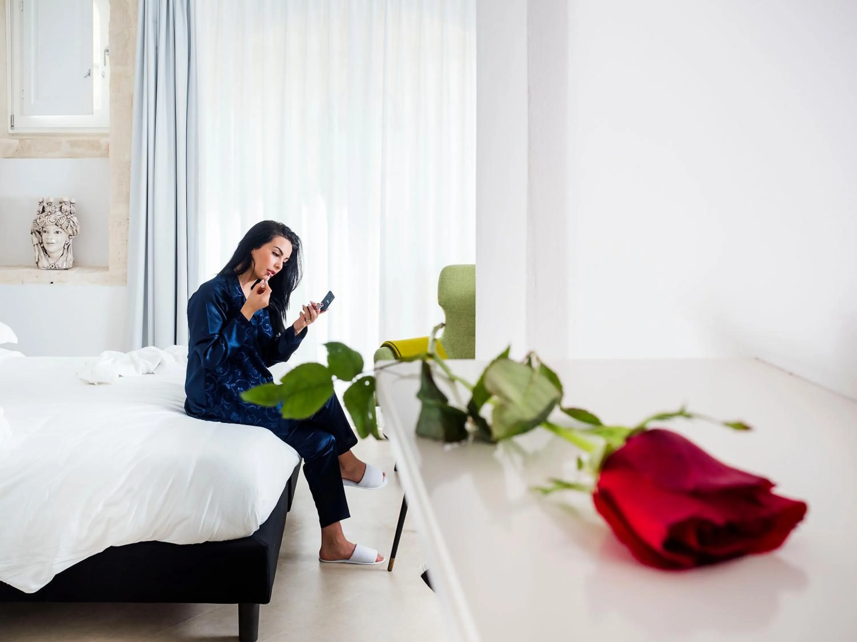 Photo of the whole room, Bed in Re Federico Boutique Hotel