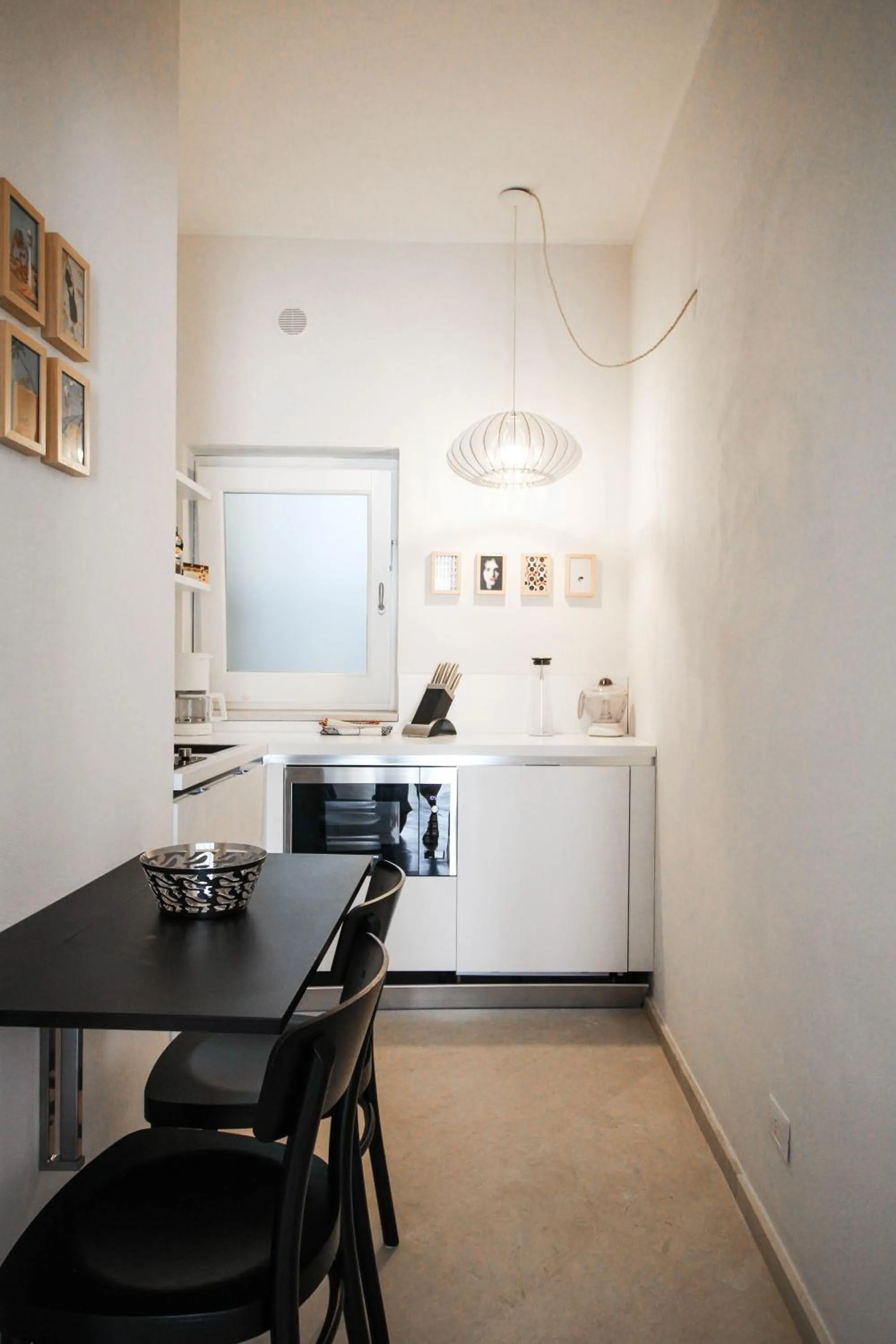 Kitchen or kitchenette in Re Federico Boutique Hotel