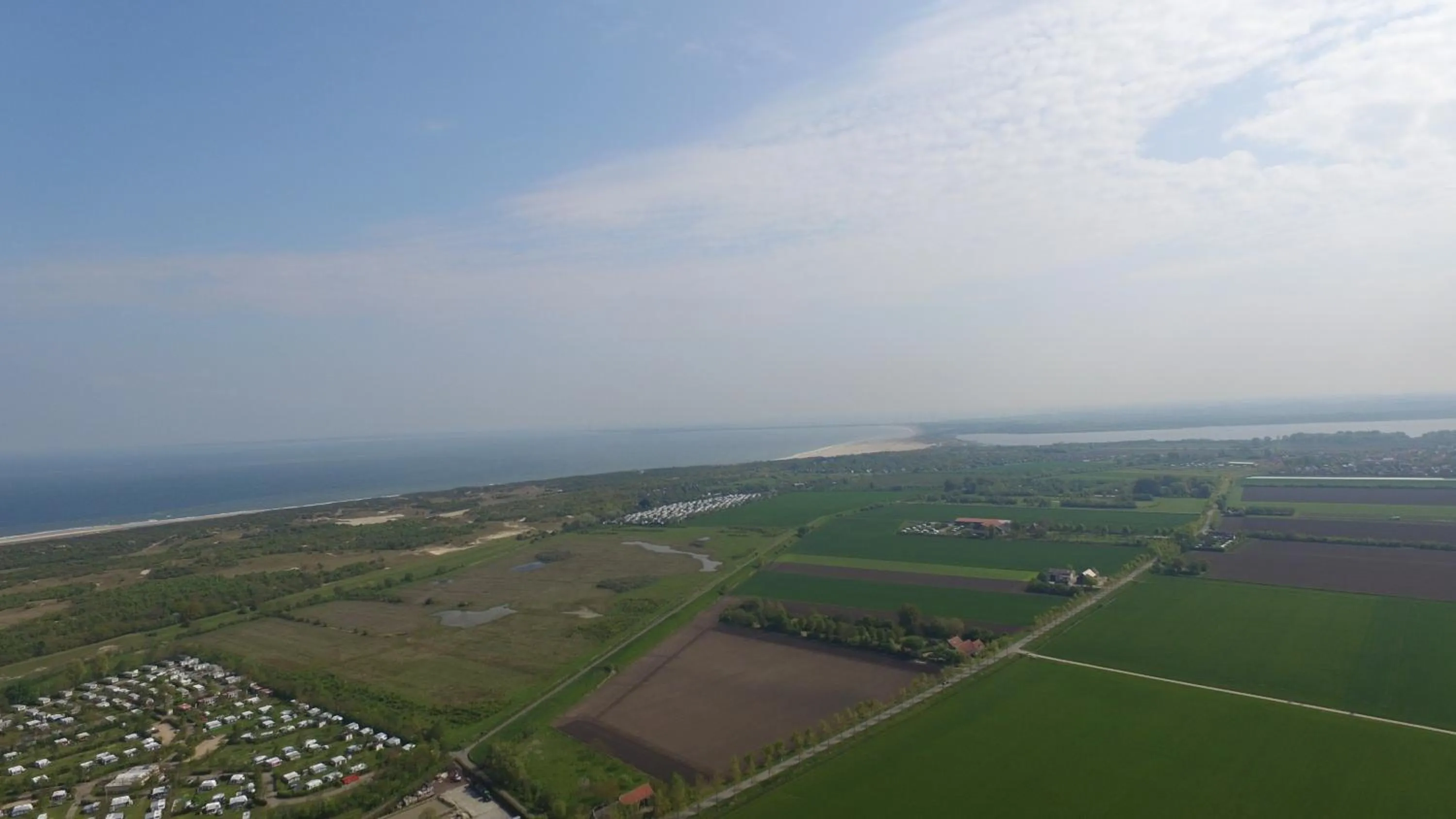 Natural landscape in Klein Zeeduin