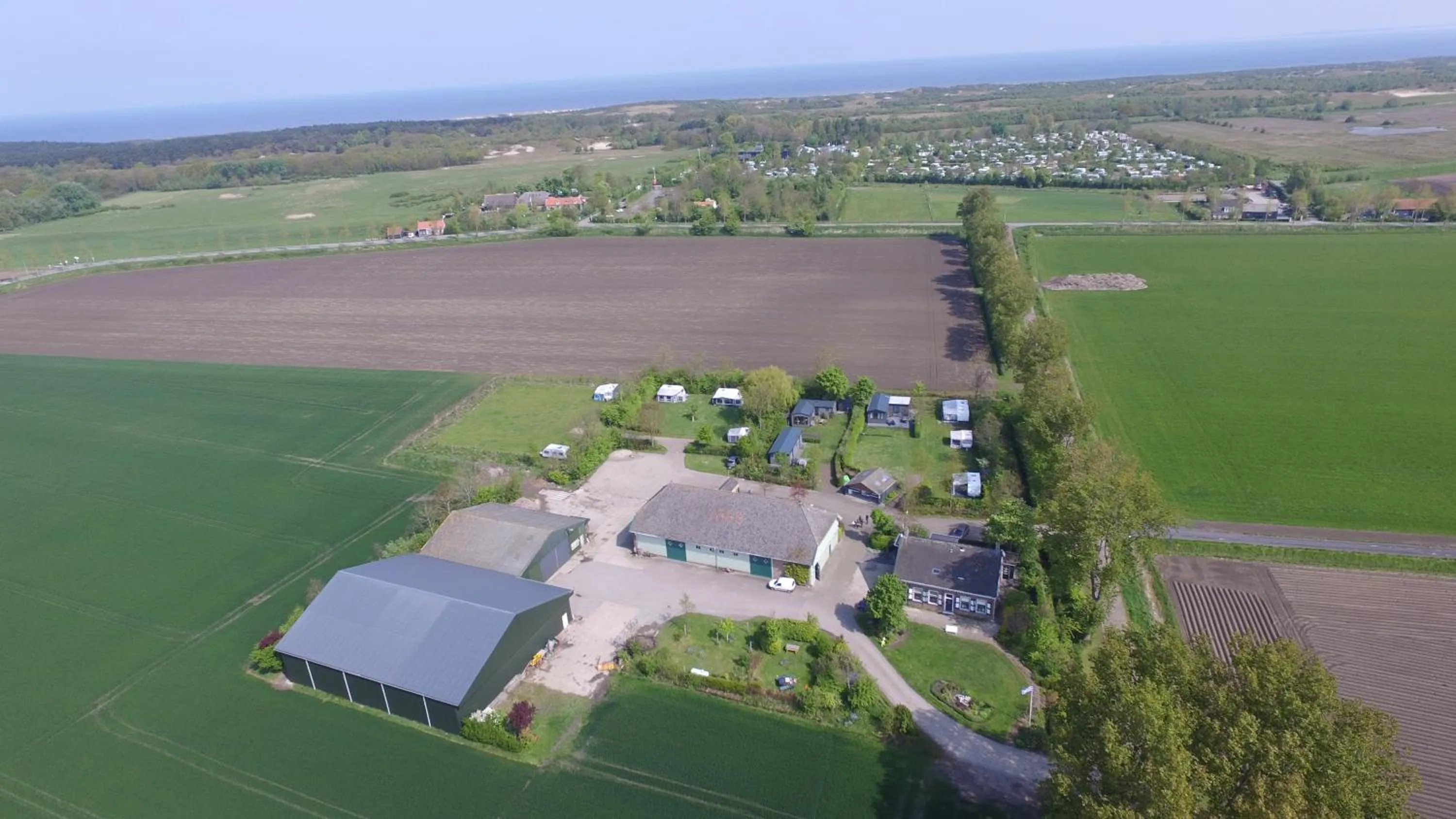 Bird's eye view in Klein Zeeduin