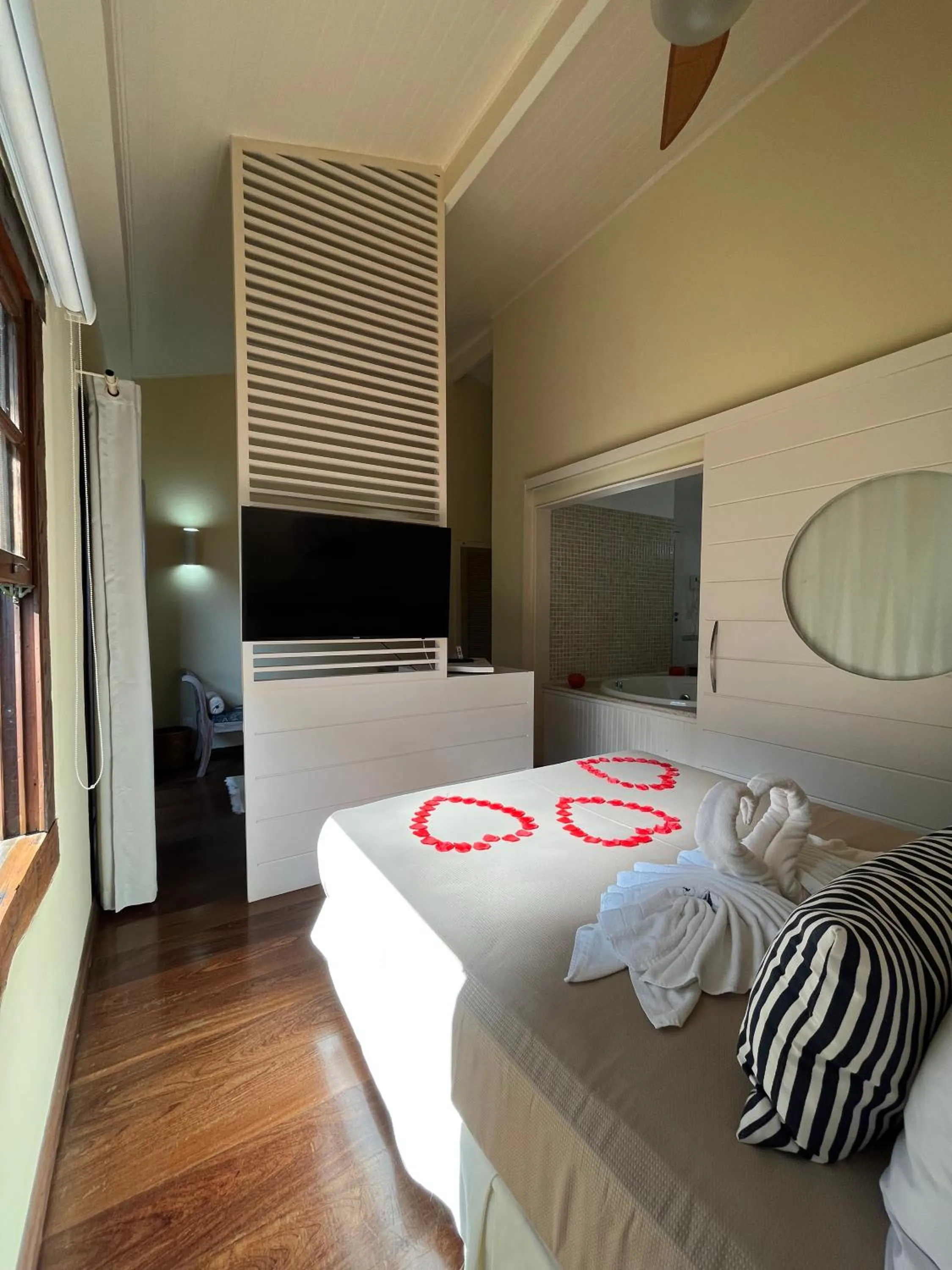 Bed in Hotel Fita Azul