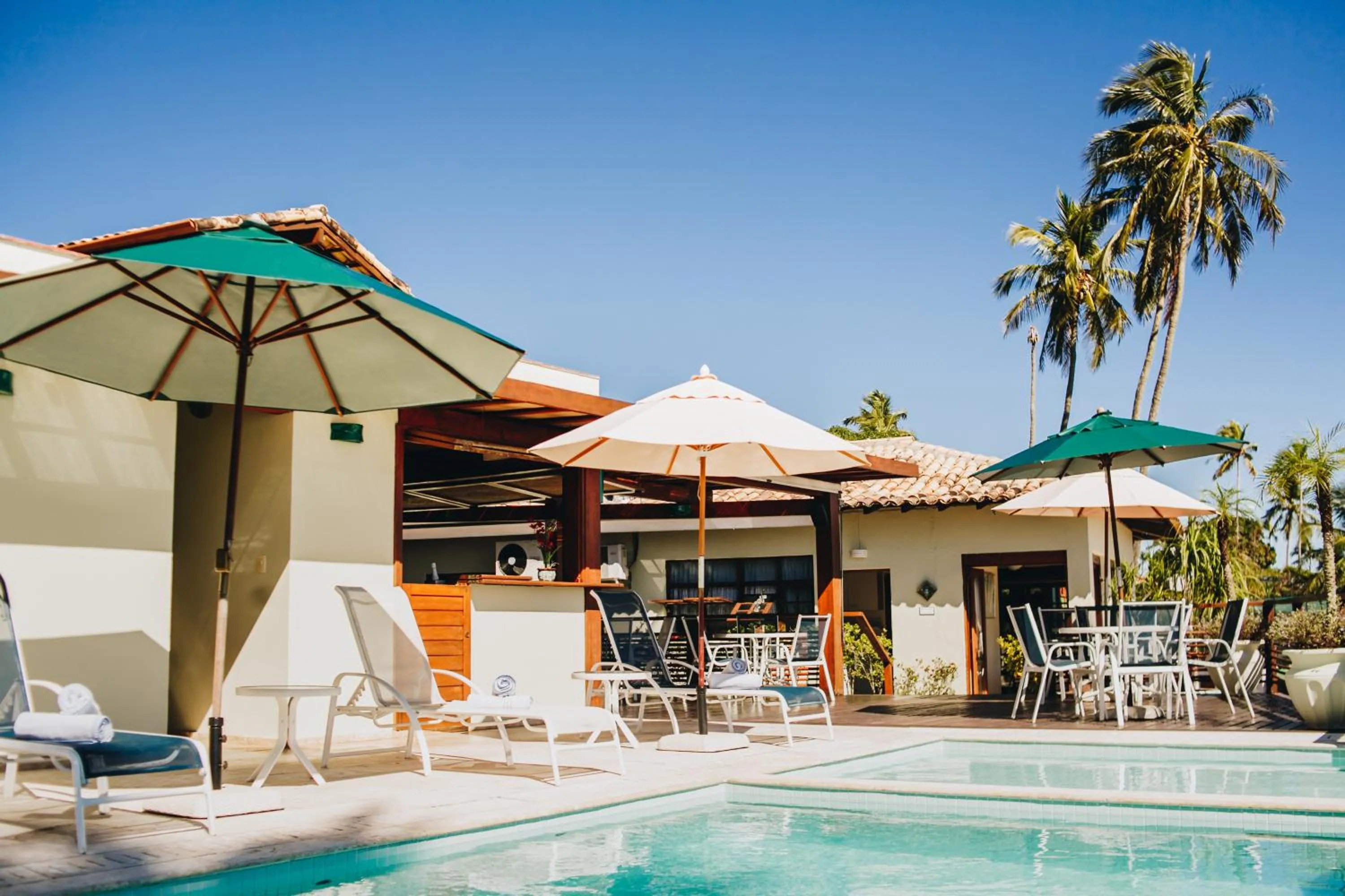 Balcony/Terrace in Hotel Fita Azul