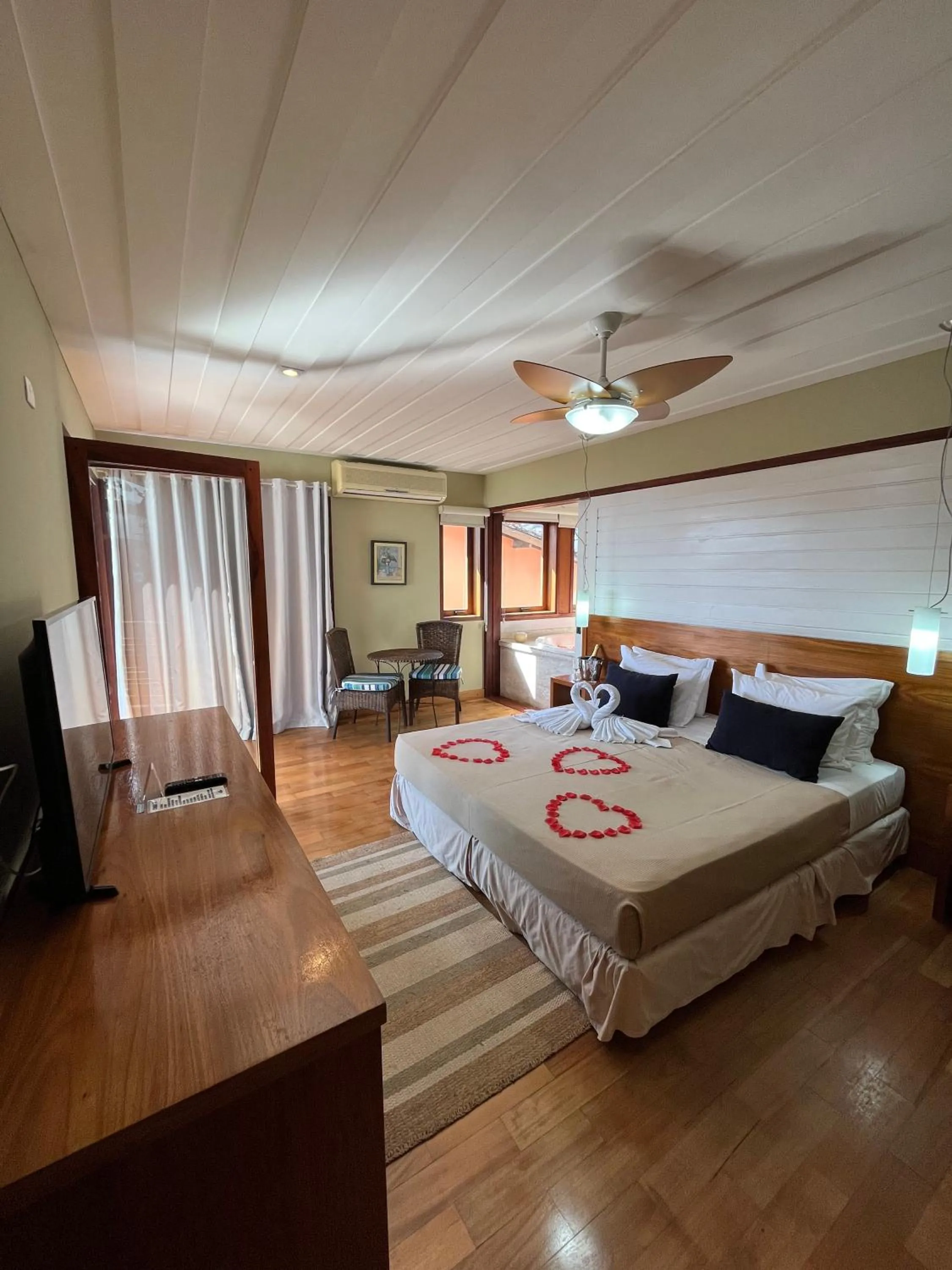 Bed in Hotel Fita Azul