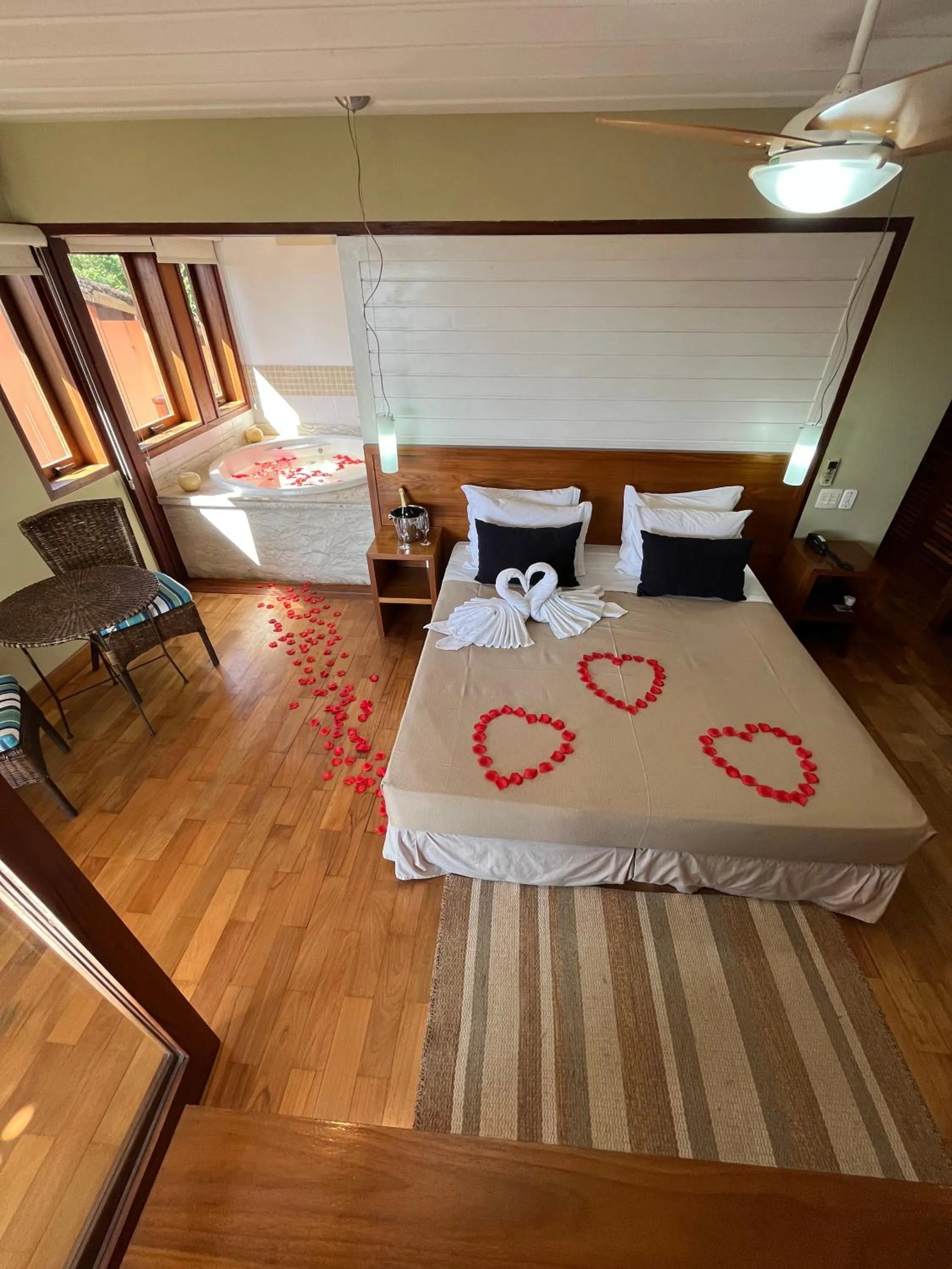 Bed in Hotel Fita Azul