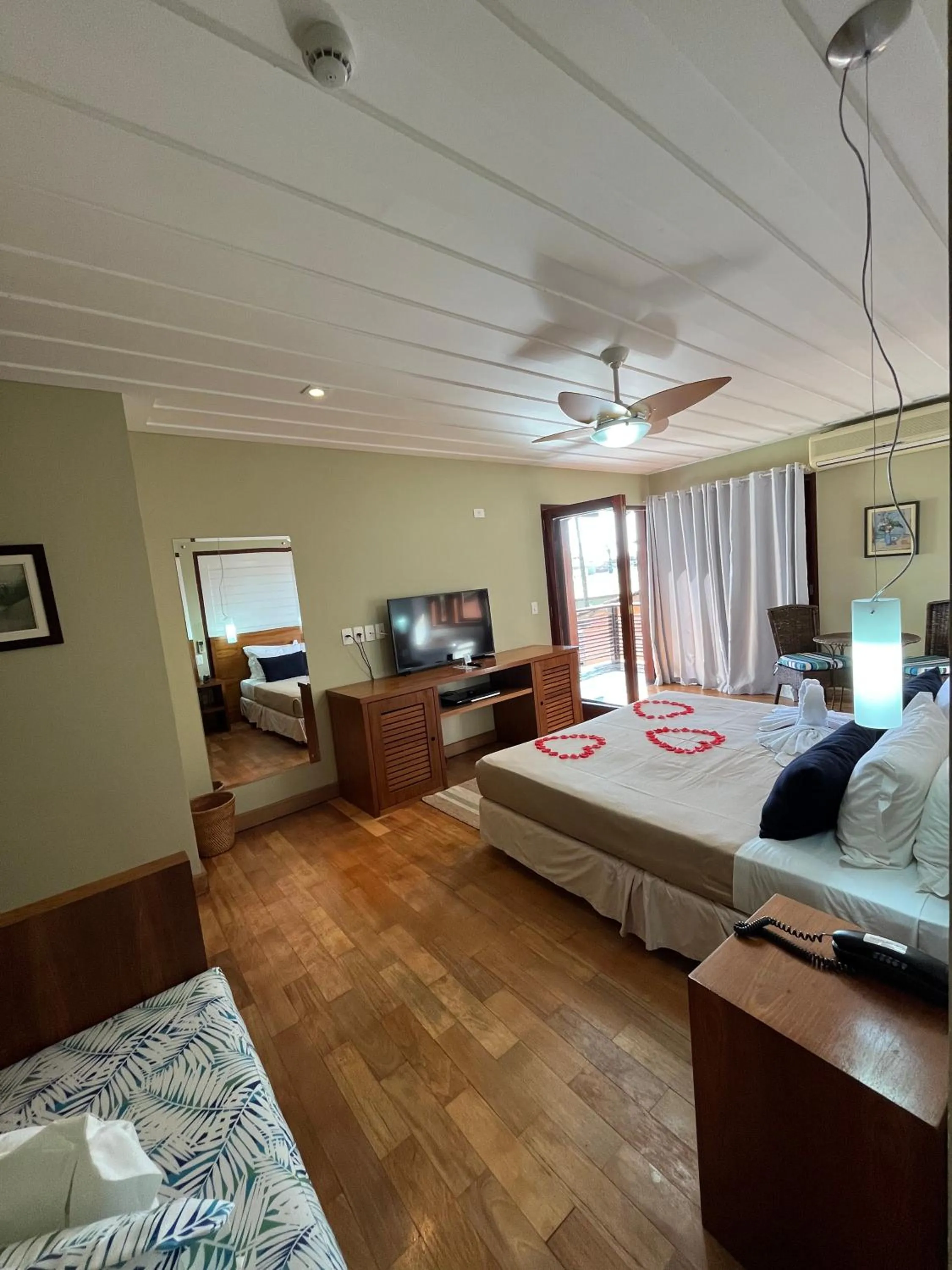 Bed in Hotel Fita Azul