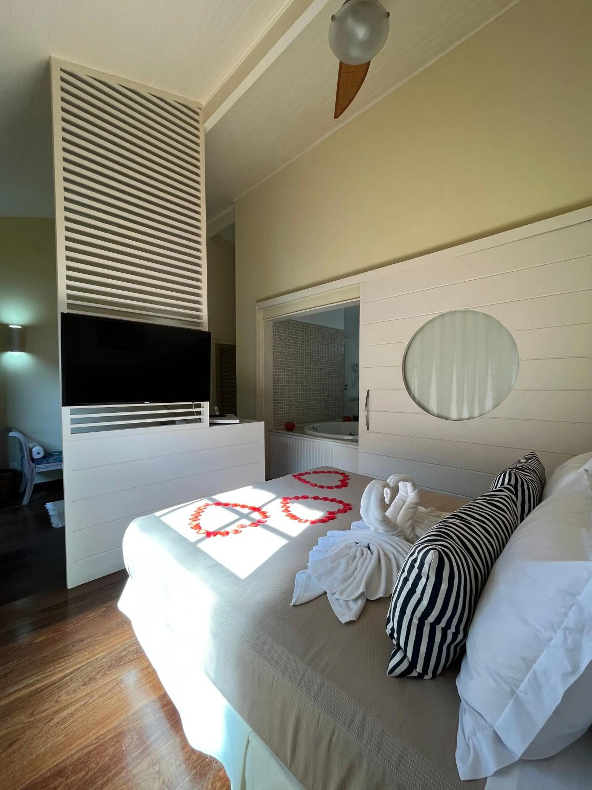 Bed in Hotel Fita Azul