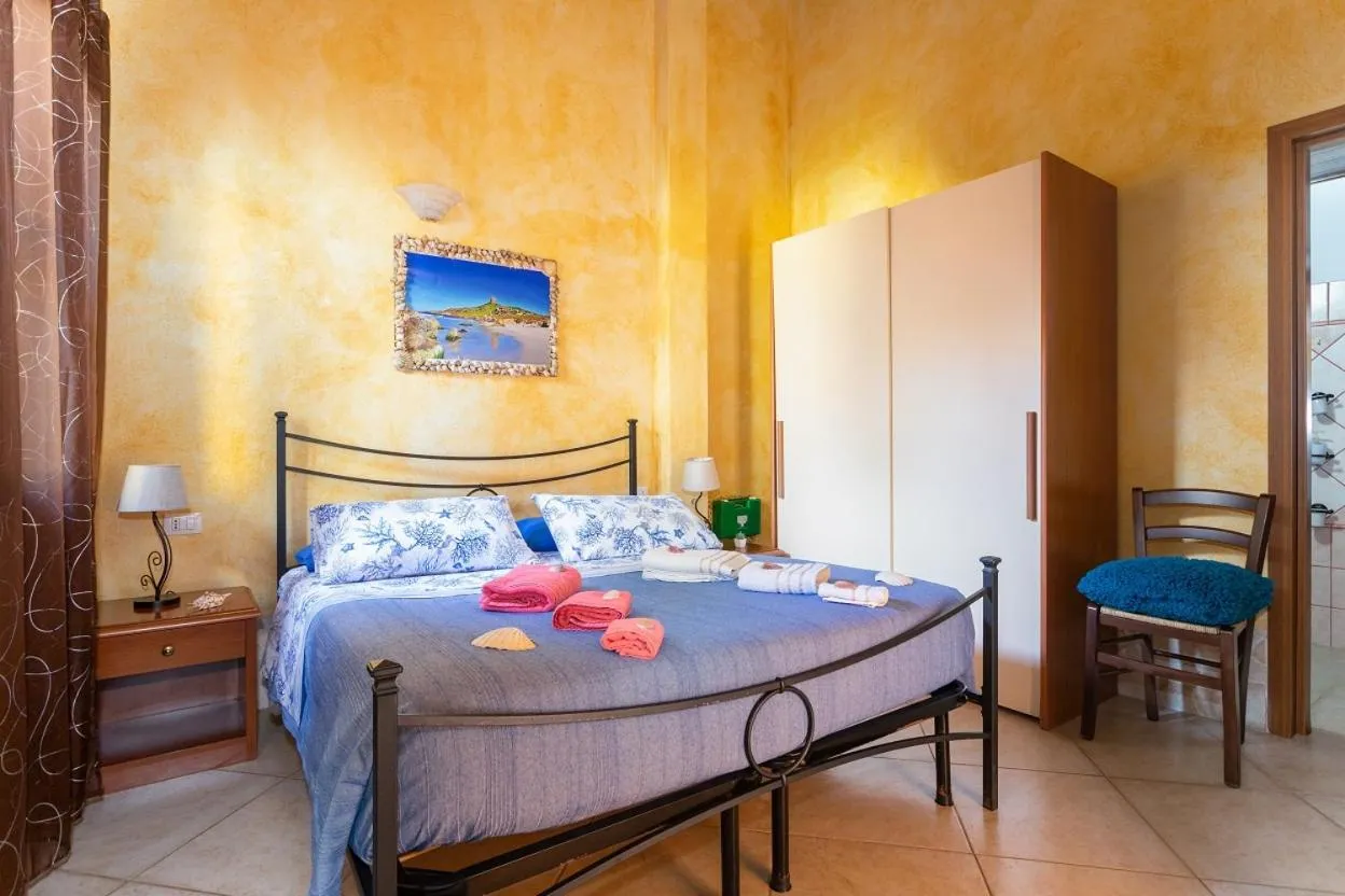 Bedroom, Bed in Affittacamere Shardana