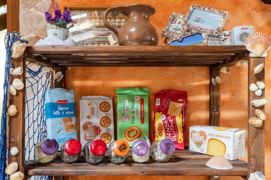 Food and drinks in Affittacamere Shardana