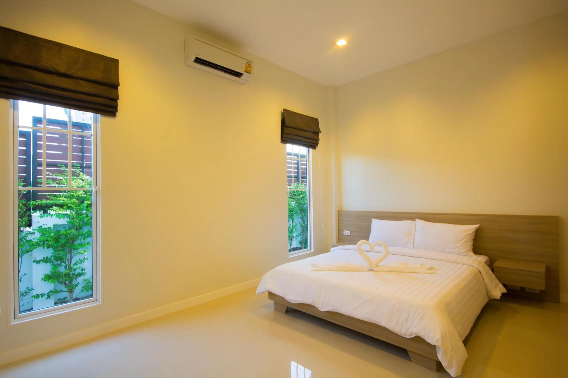 Bed in Luxury House in Hua Hin