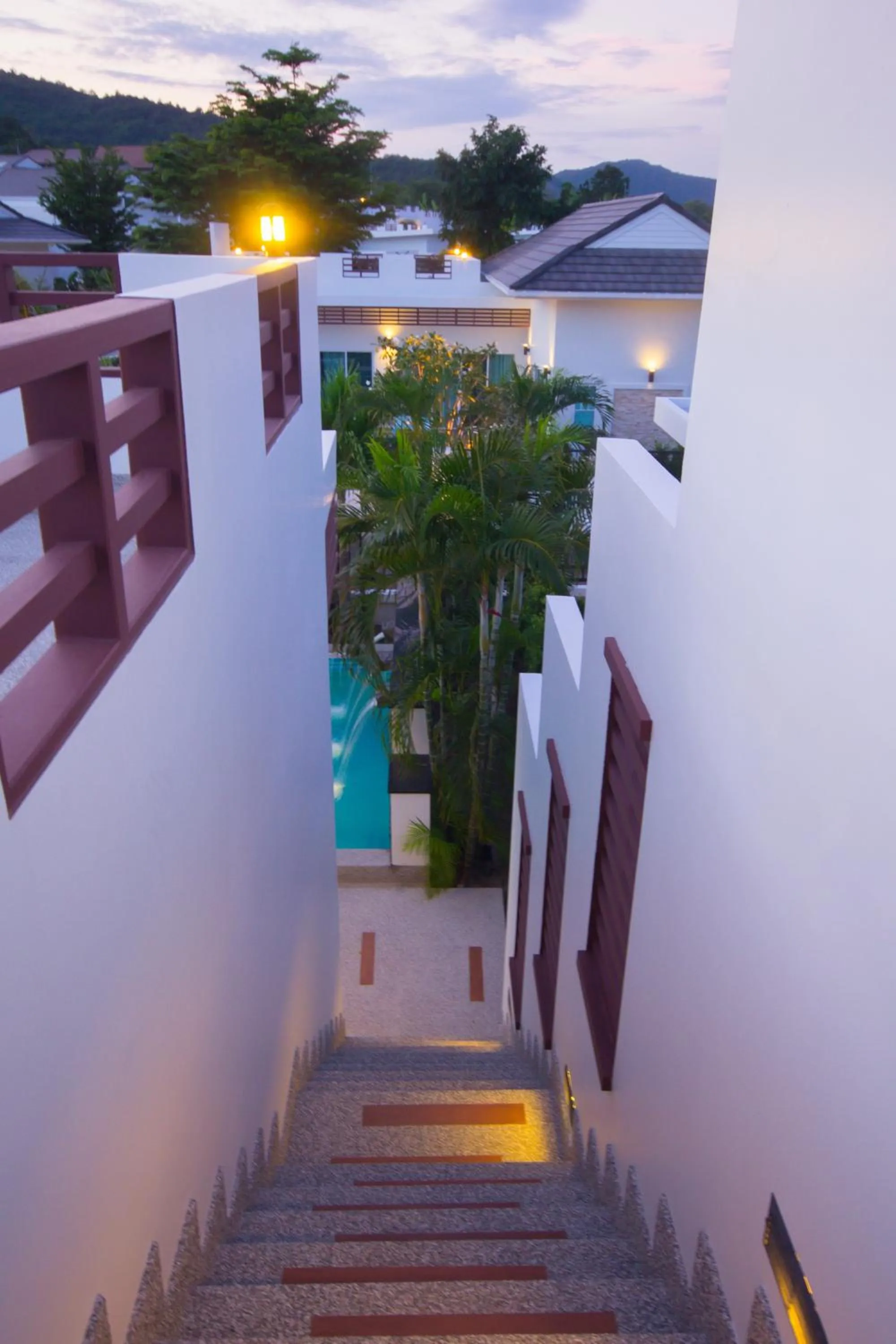 Sunset in Luxury House in Hua Hin