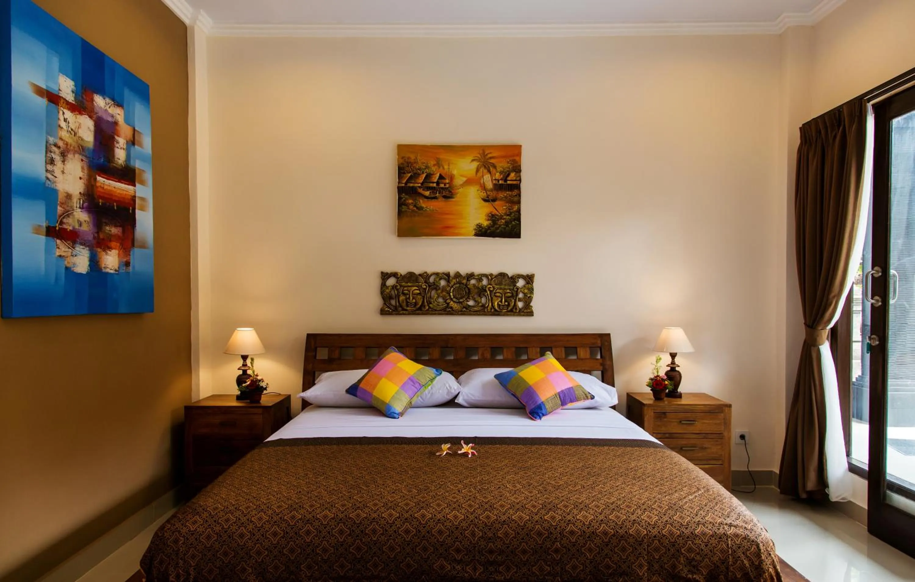 Bed in Warji House 1 Ubud Centre