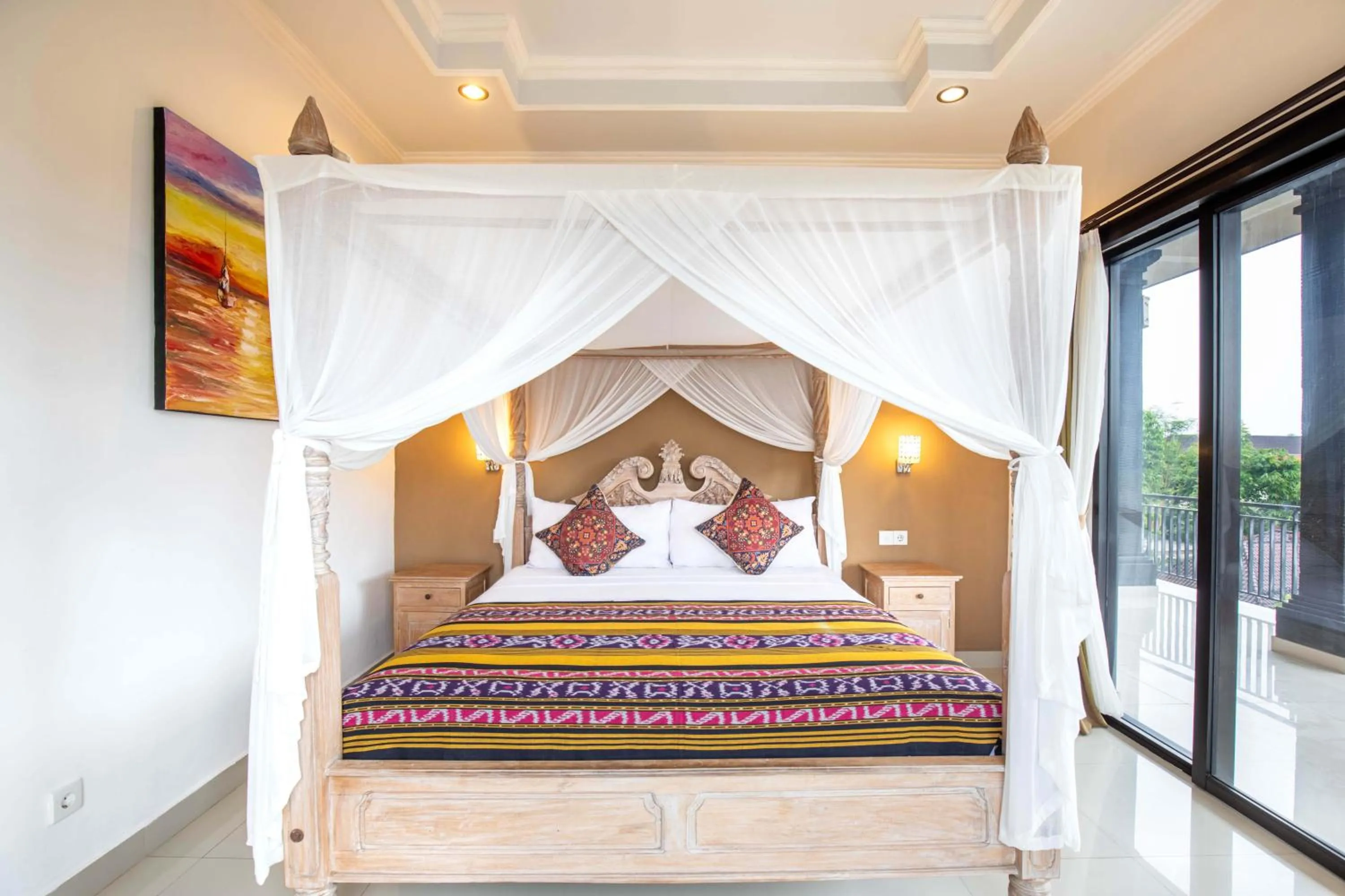 Bed in Warji House 1 Ubud Centre