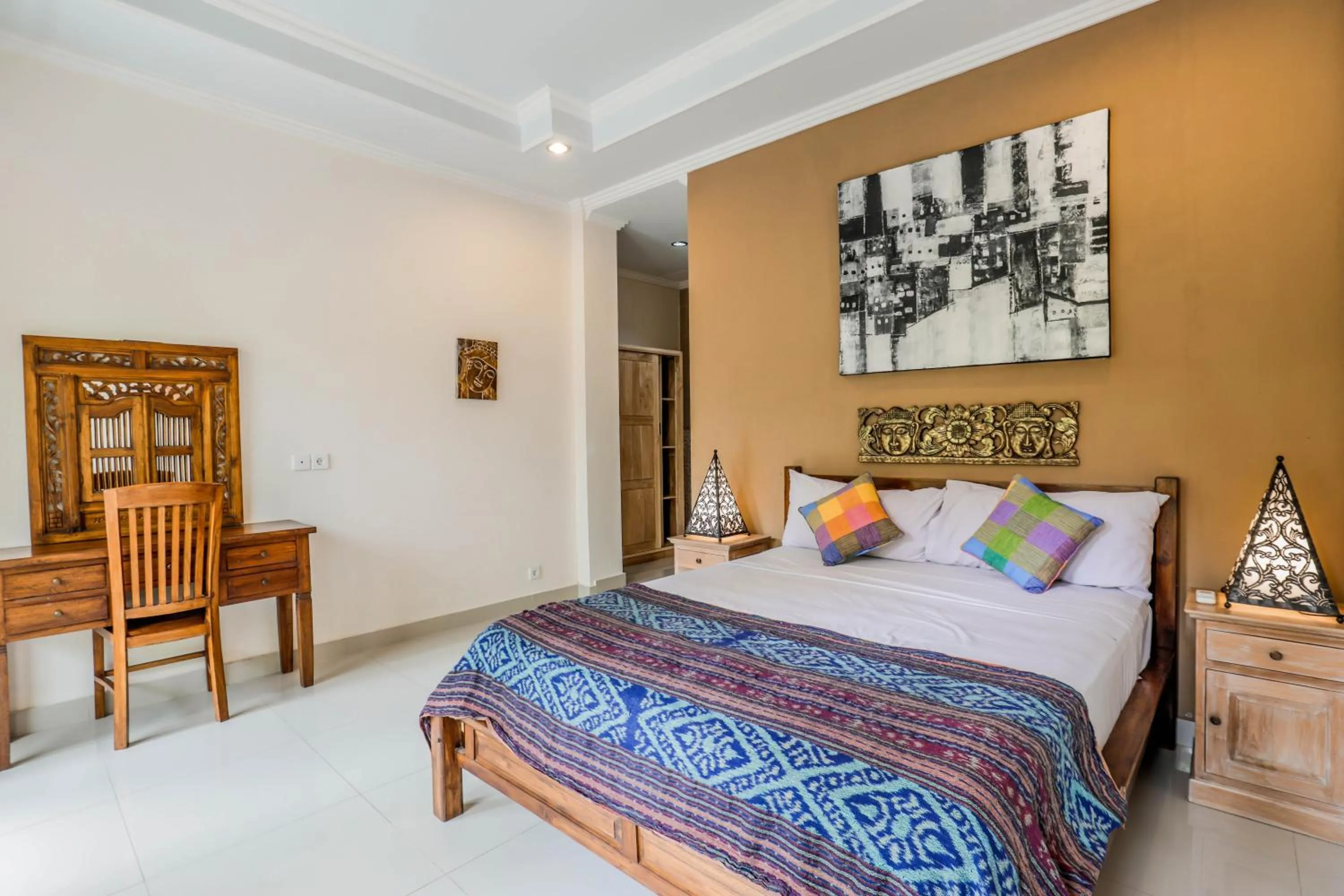 Bed in Warji House 1 Ubud Centre