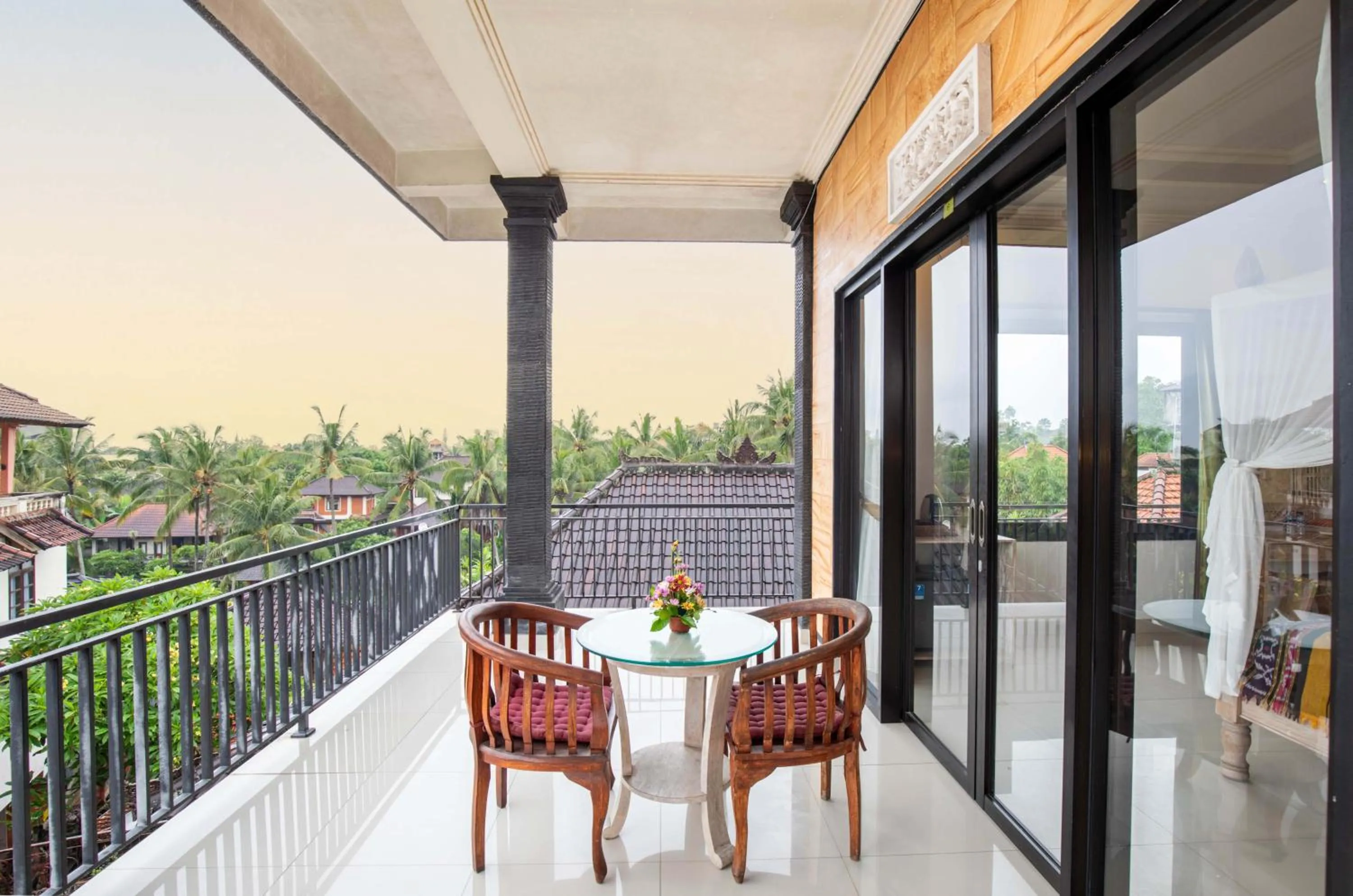 Balcony/Terrace in Warji House 1 Ubud Centre