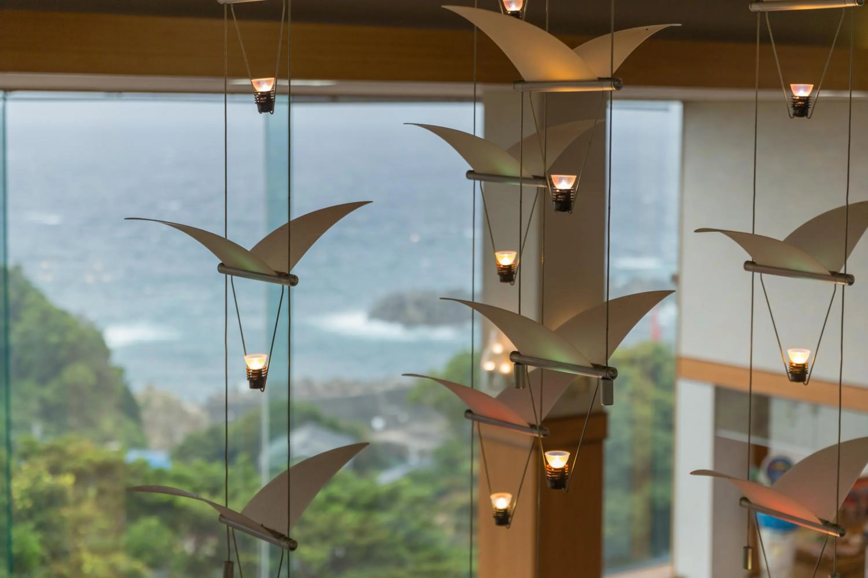 Decorative detail in Ashizuri Kokusai Hotel