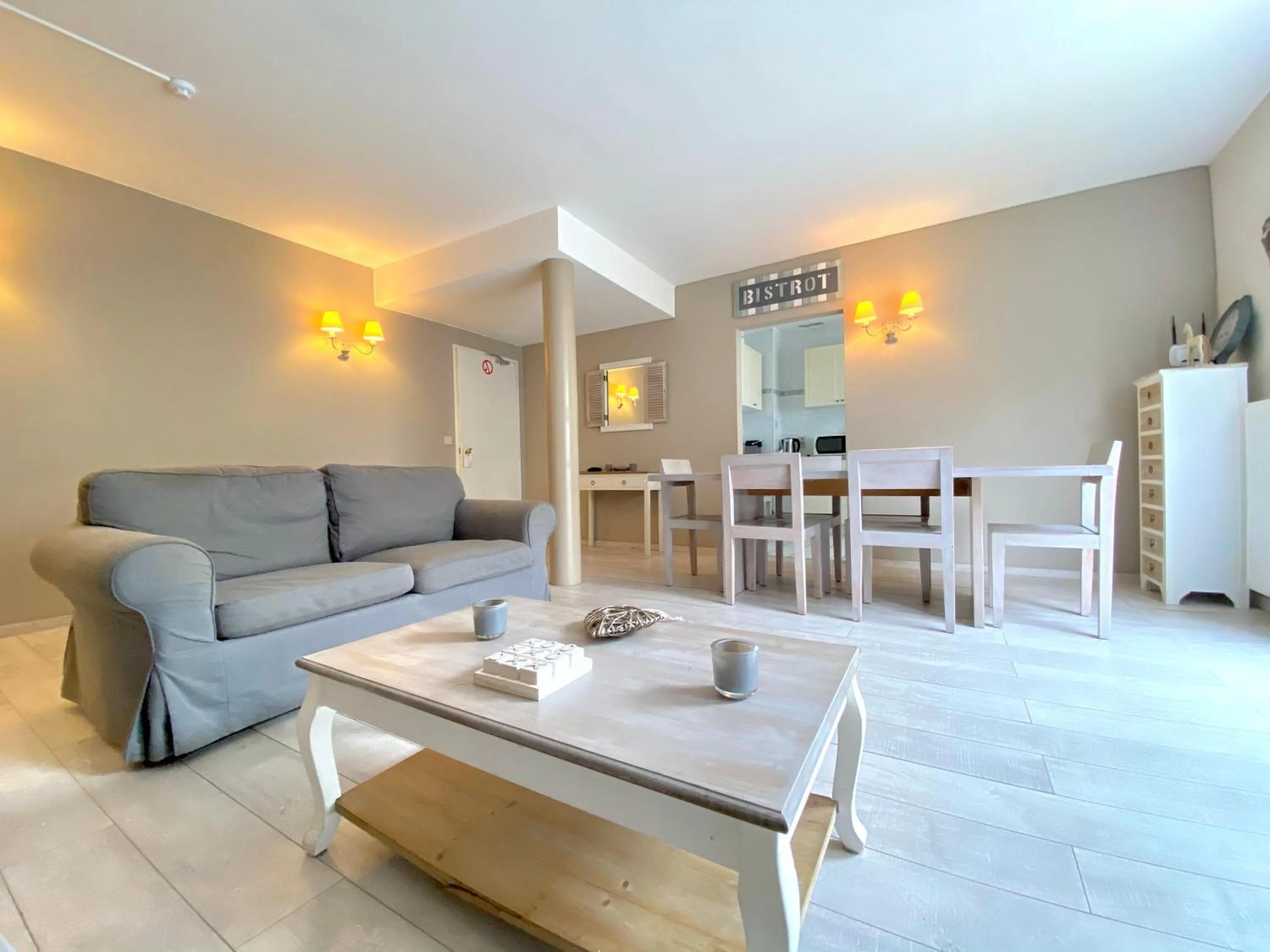 Seating area in Hotel De Fierlant