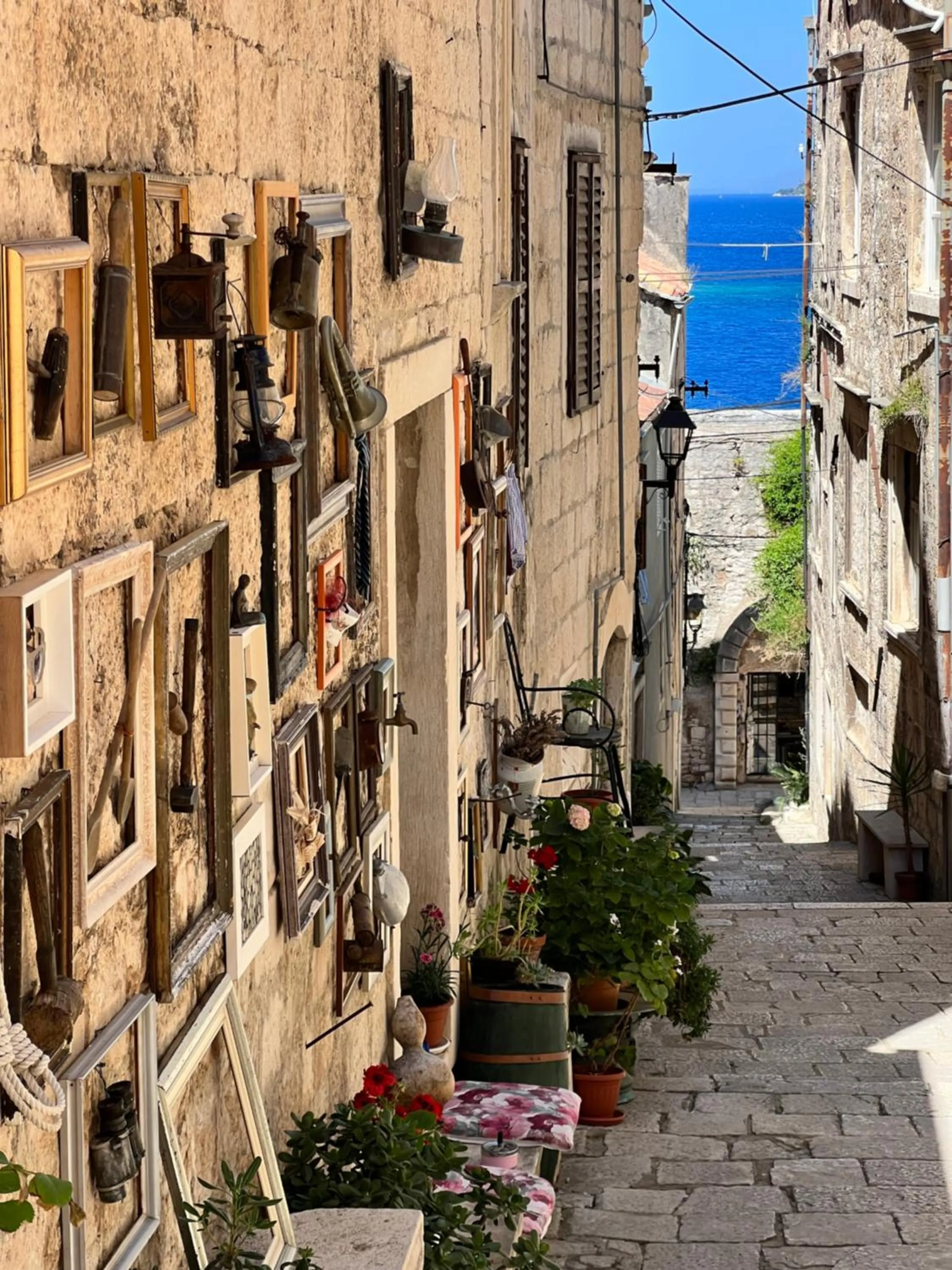 Street view in Loft in Ismaelli Palace Korcula