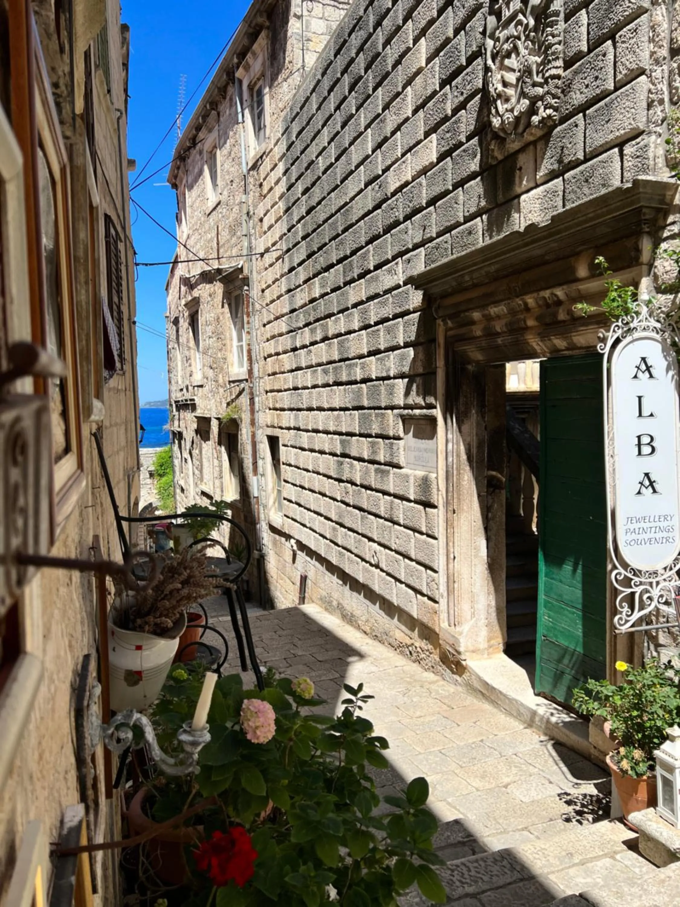 Facade/entrance in Loft in Ismaelli Palace Korcula