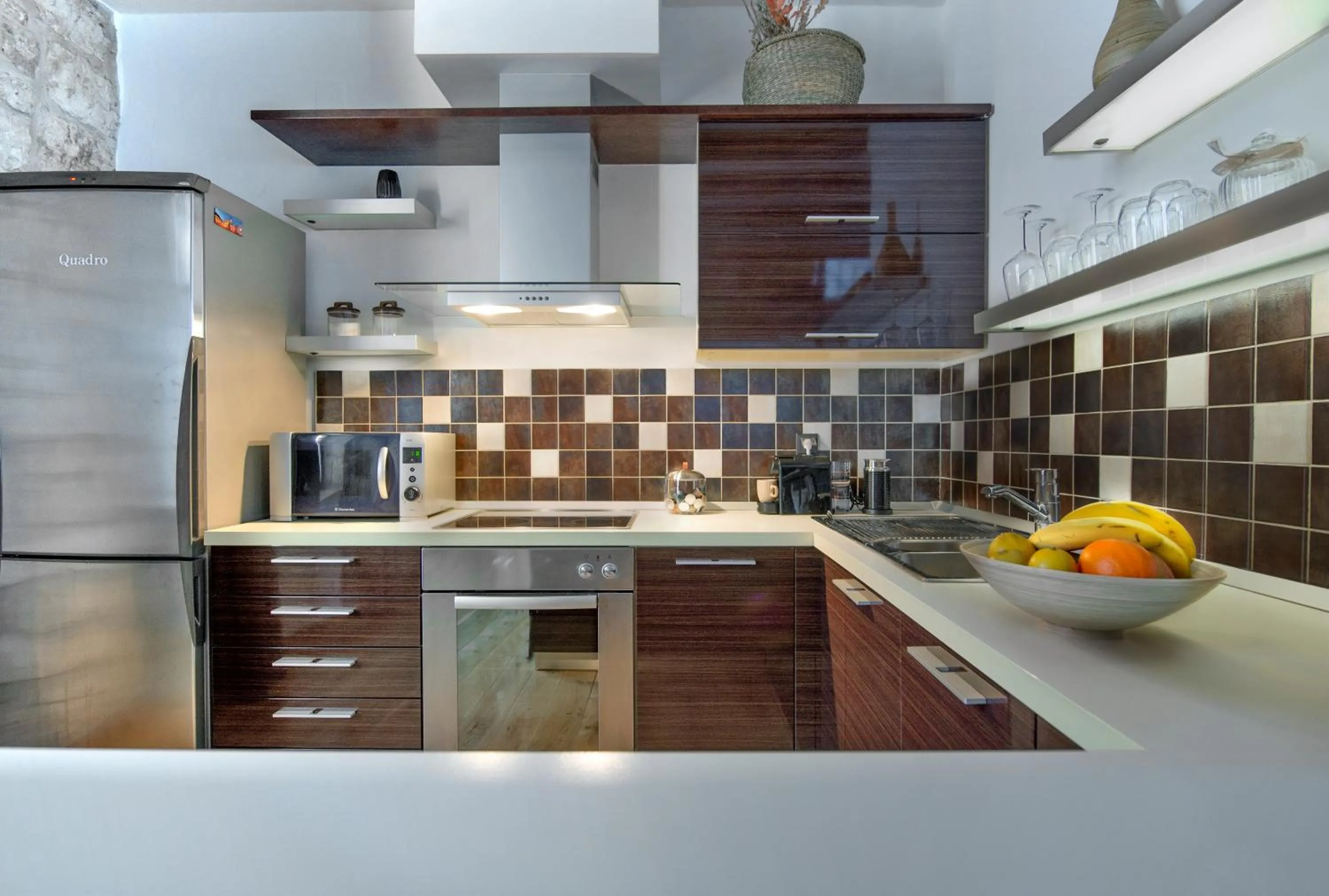 Kitchen or kitchenette in Loft in Ismaelli Palace Korcula