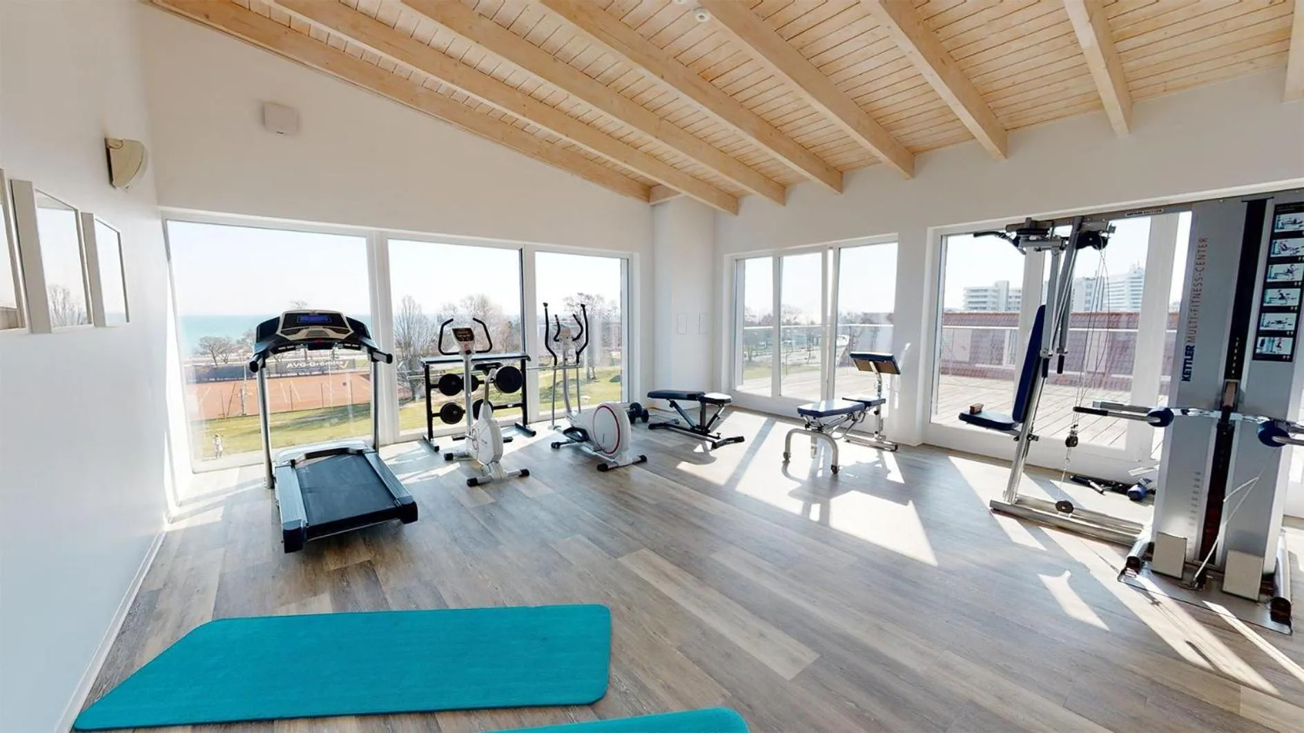 Fitness centre/facilities in Beach'n'Sea Wohnung 1