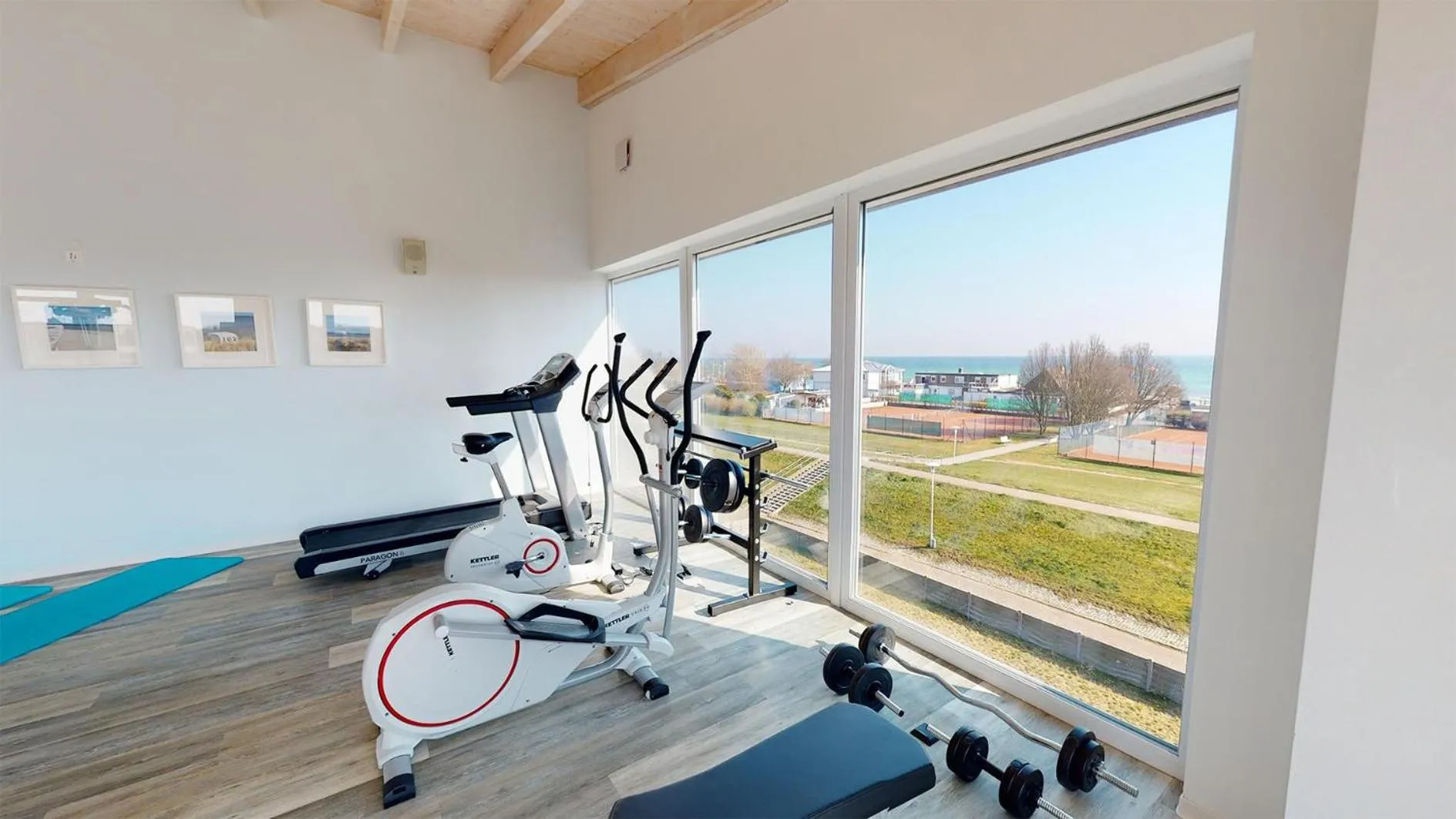 Fitness centre/facilities in Beach'n'Sea Wohnung 1