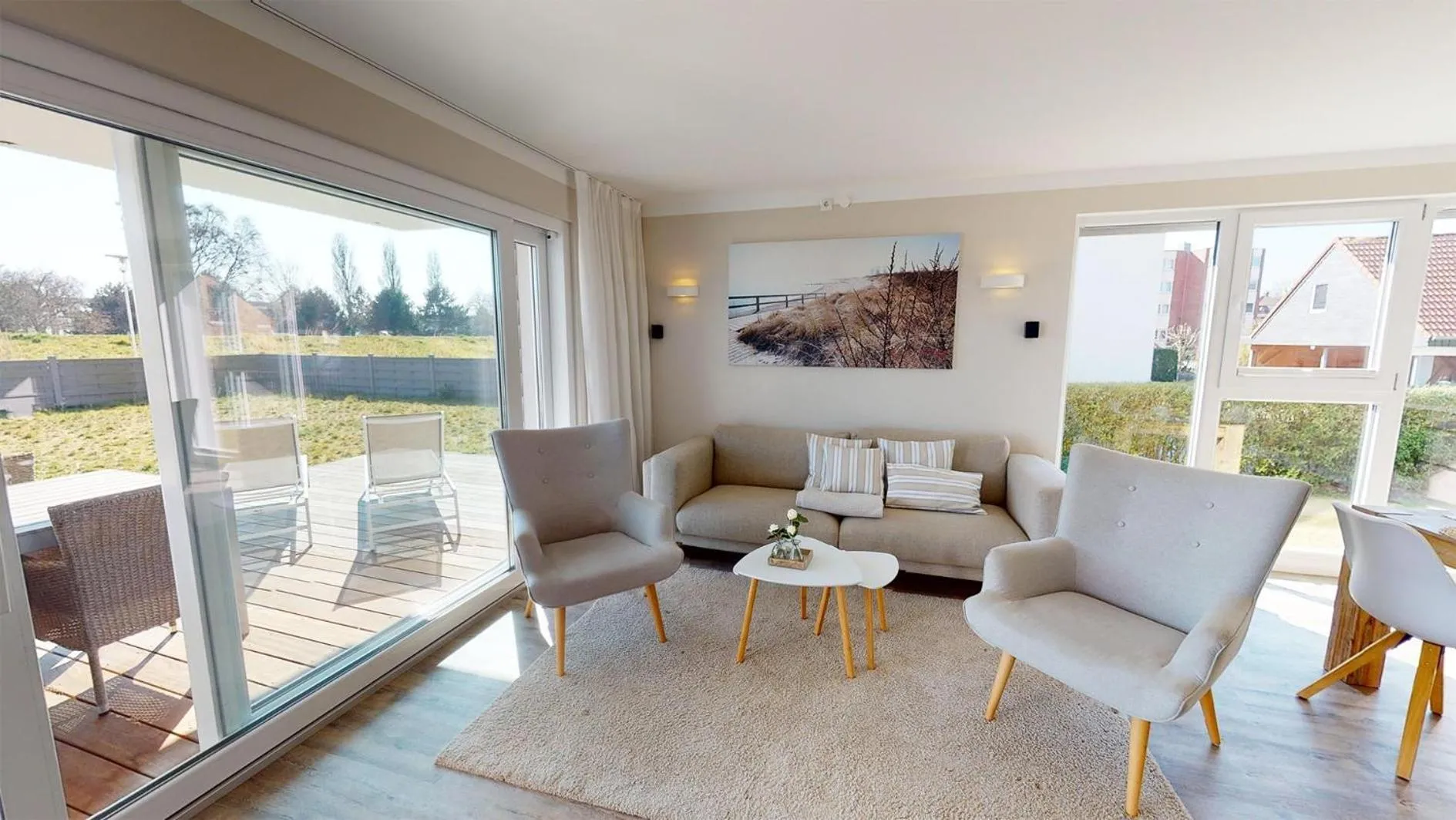 Living room in Beach'n'Sea Wohnung 1