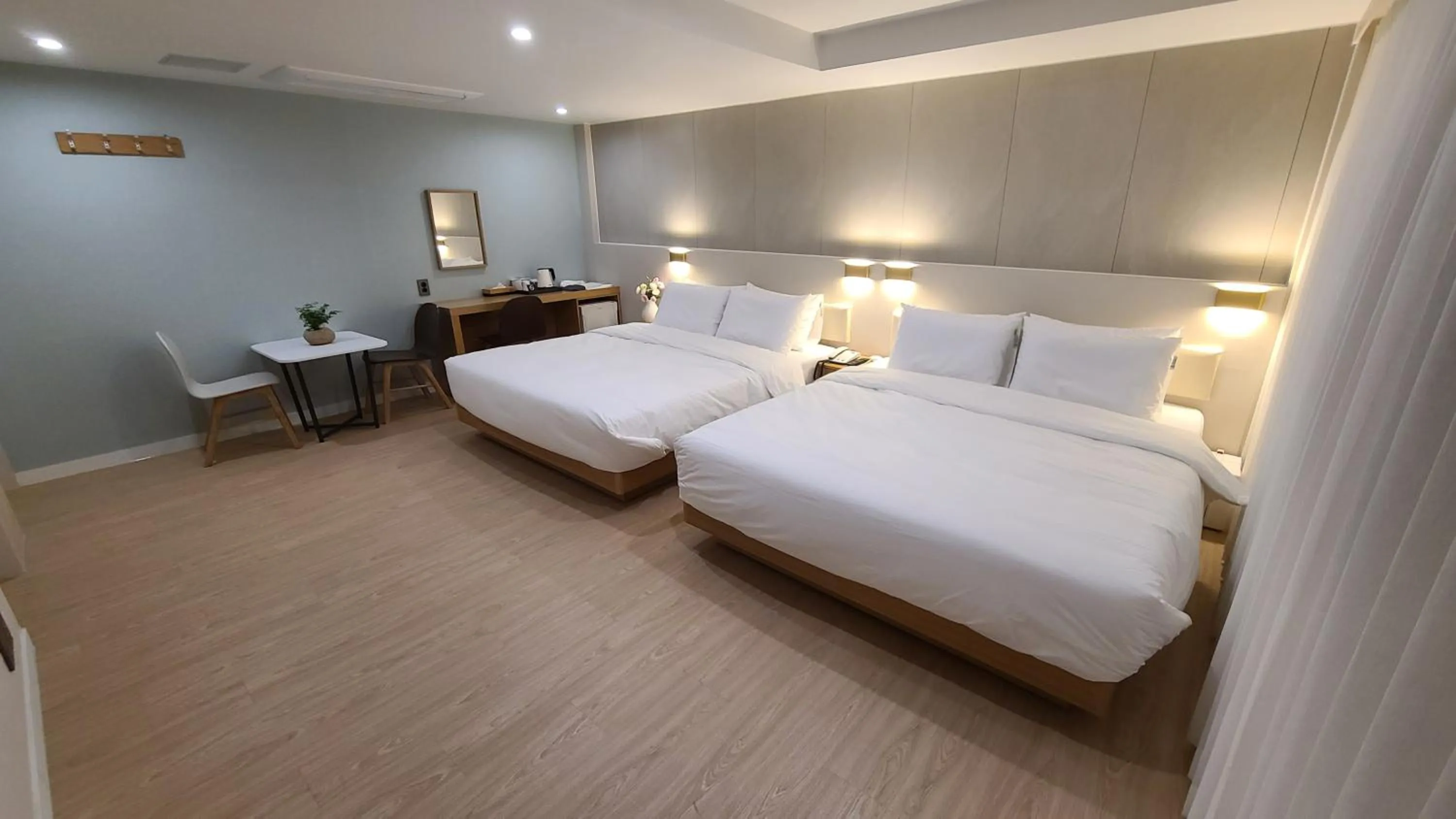 Decorative detail, Bed in Hotel Andrest