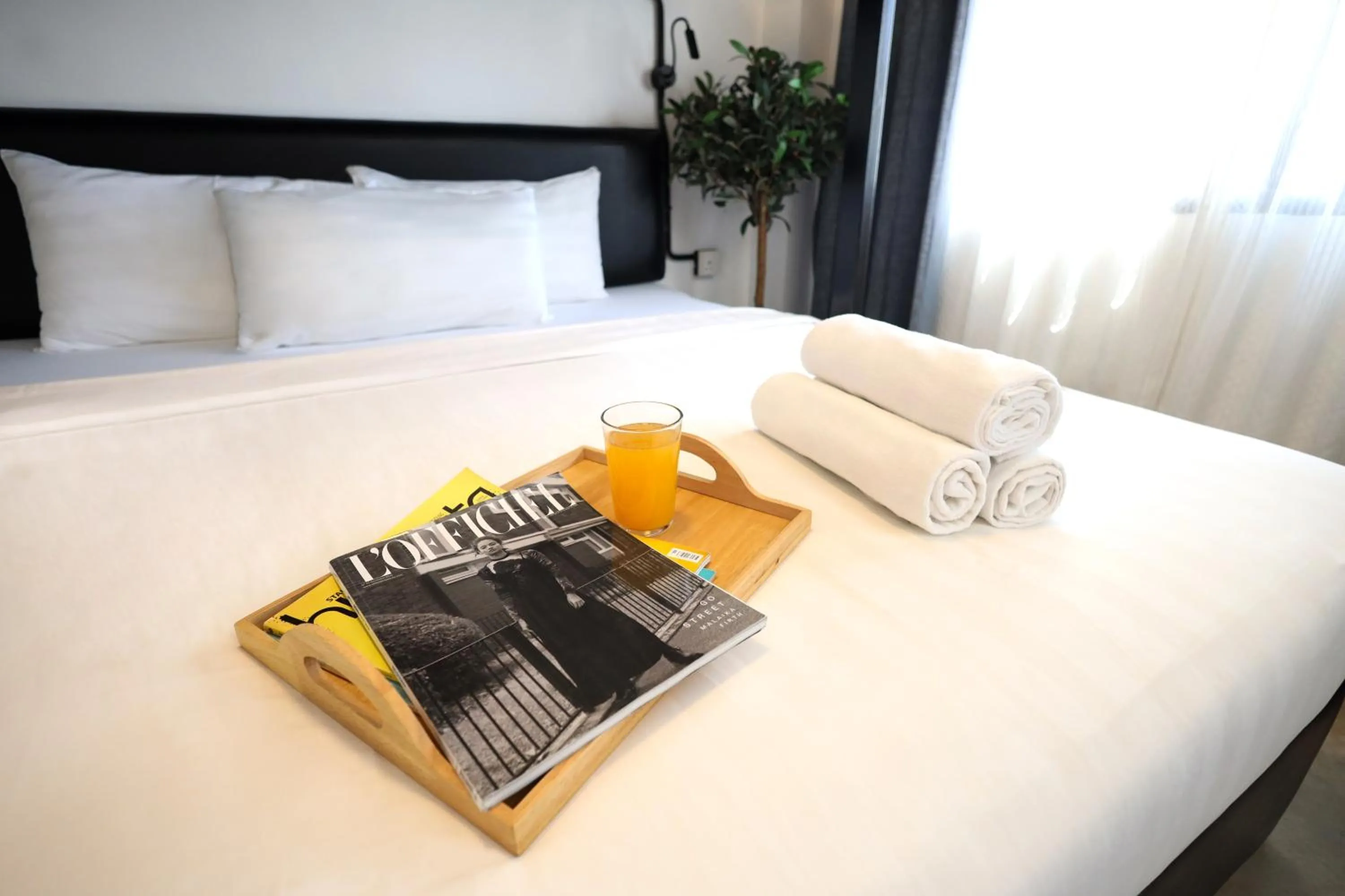 Bed in Suite 18 Boutique Hotel