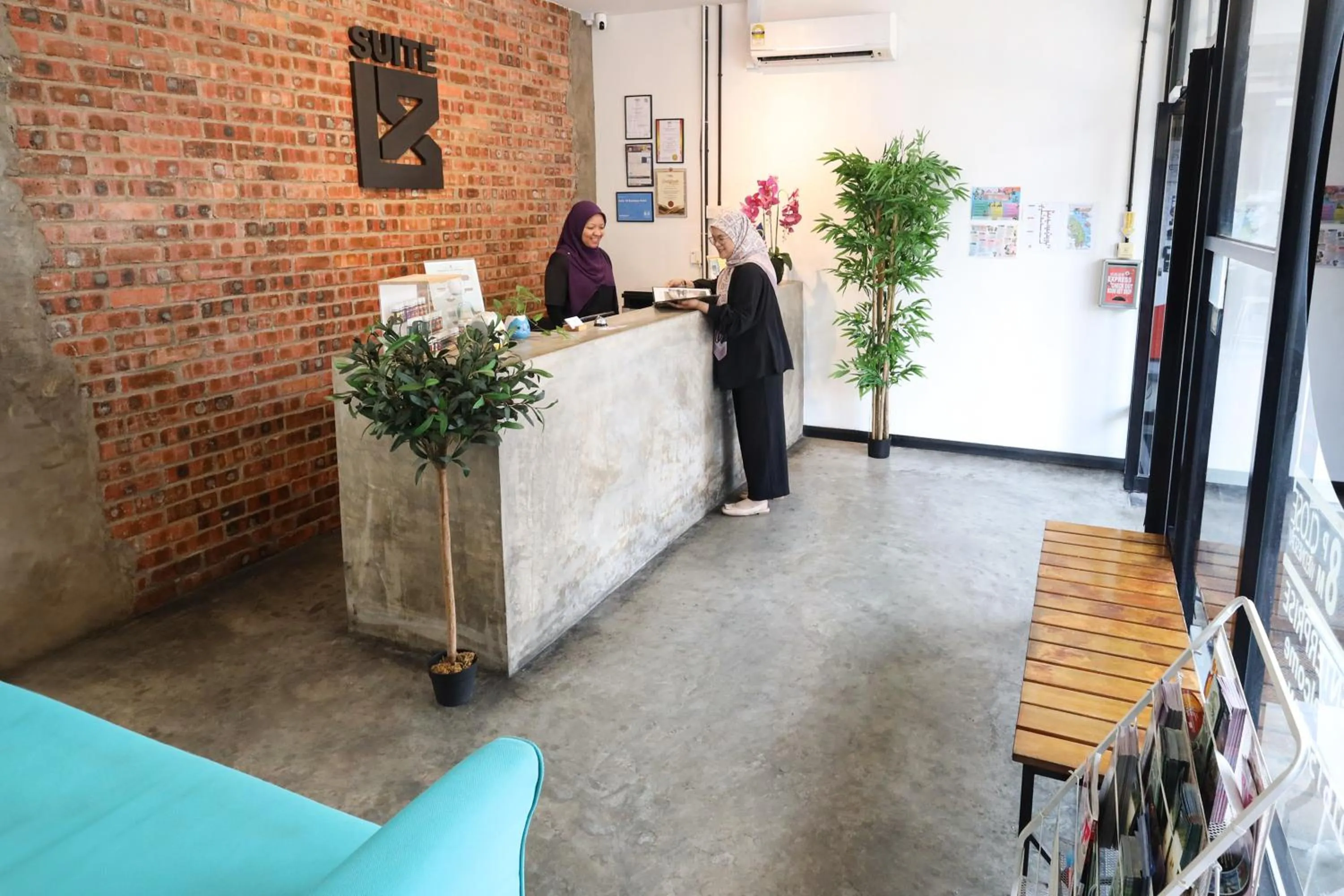 Lobby or reception in Suite 18 Boutique Hotel