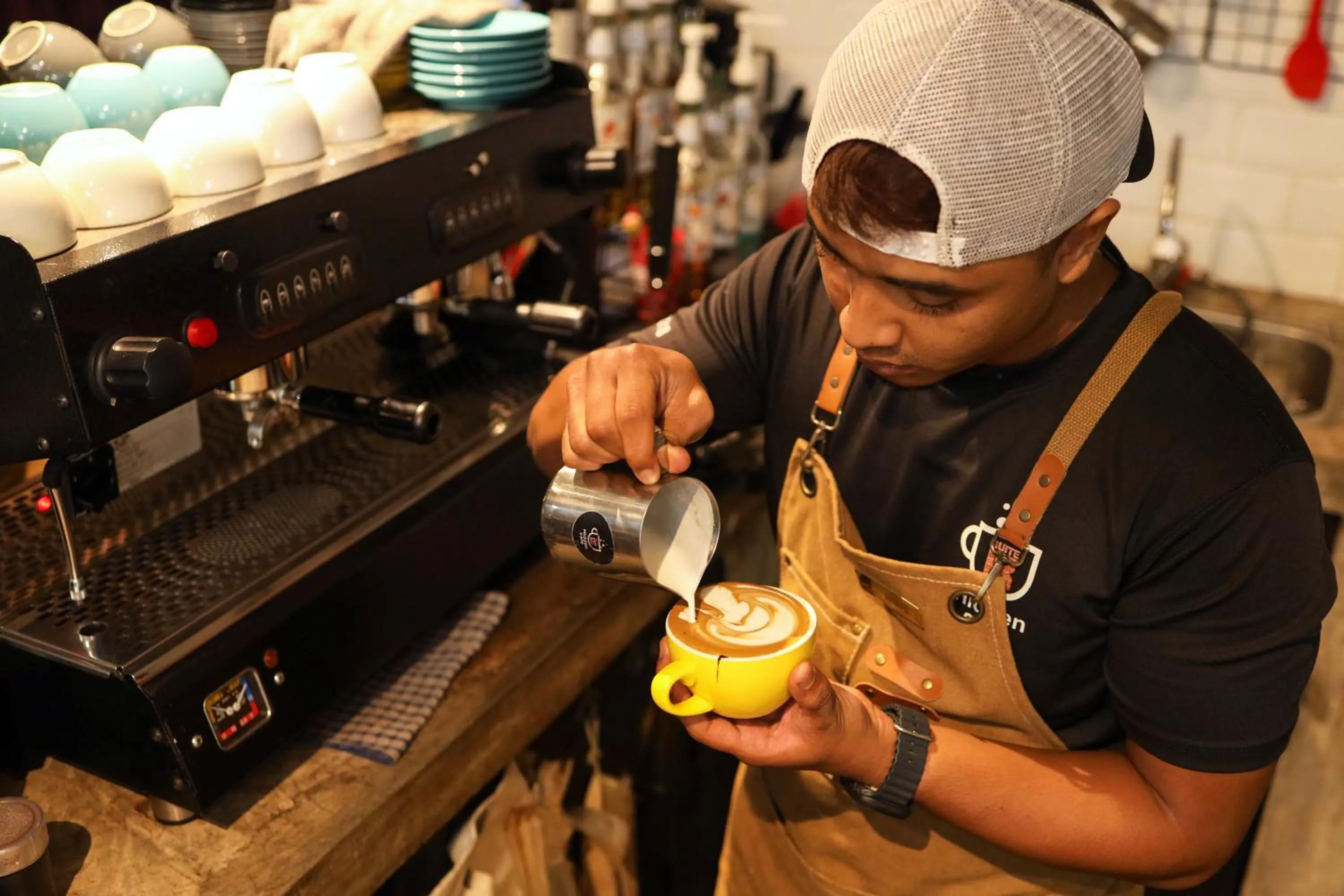 Food and drinks in Suite 18 Boutique Hotel