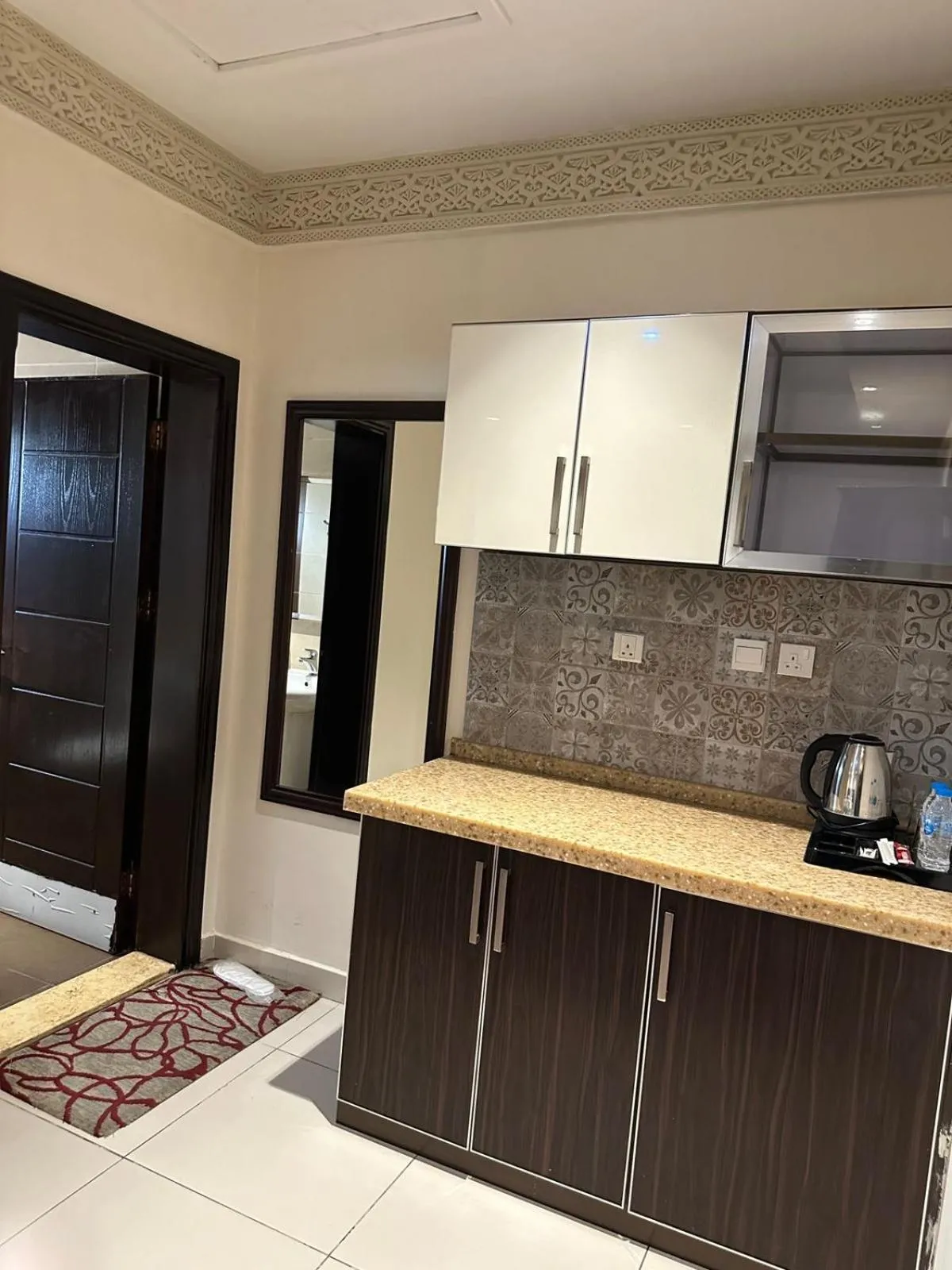 Kitchen or kitchenette in Procare Apart hotel