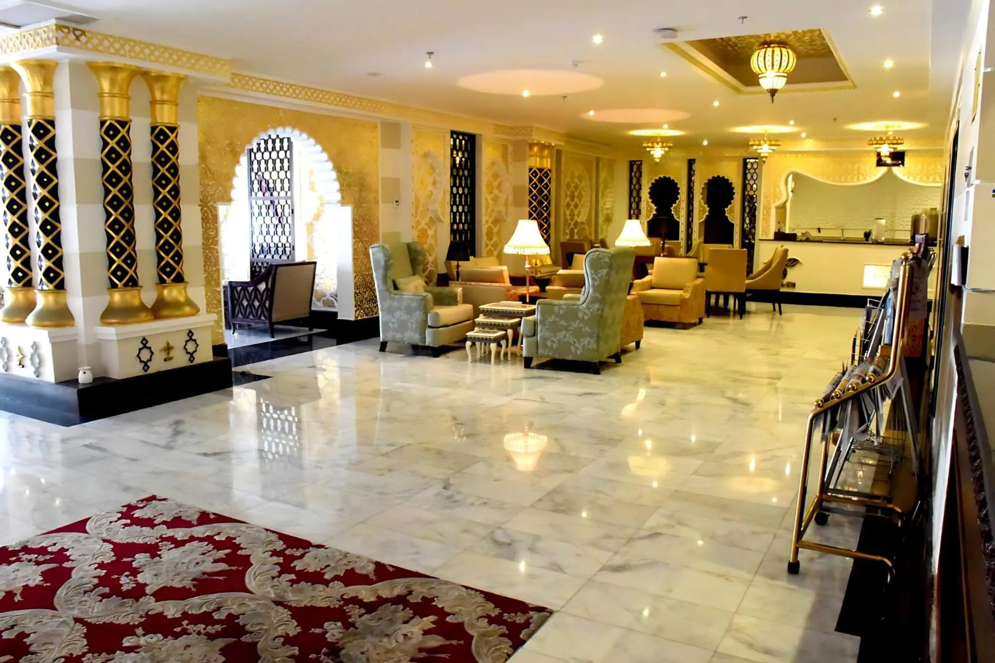 Seating area in Procare Apart hotel