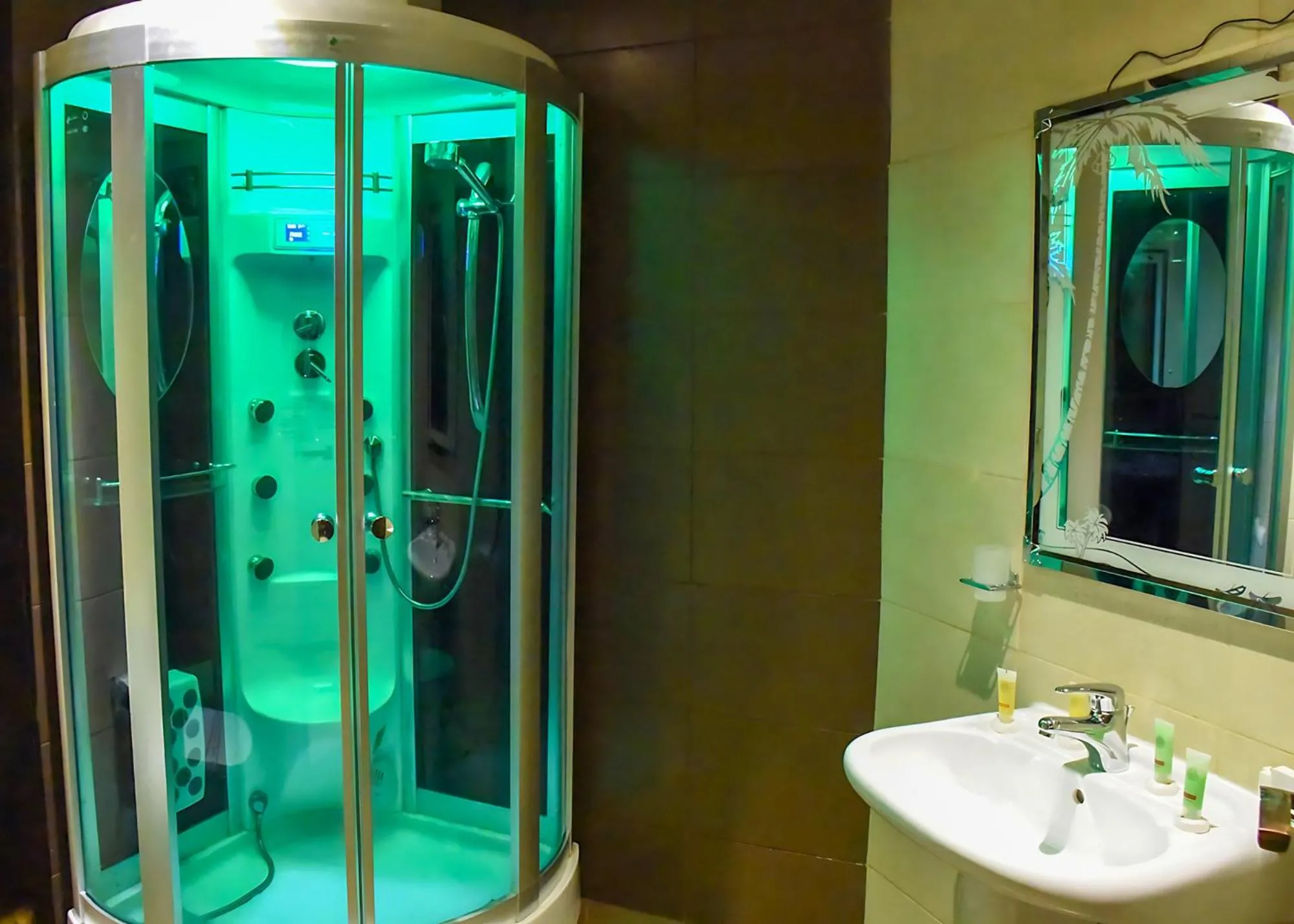 Shower in Procare Apart hotel