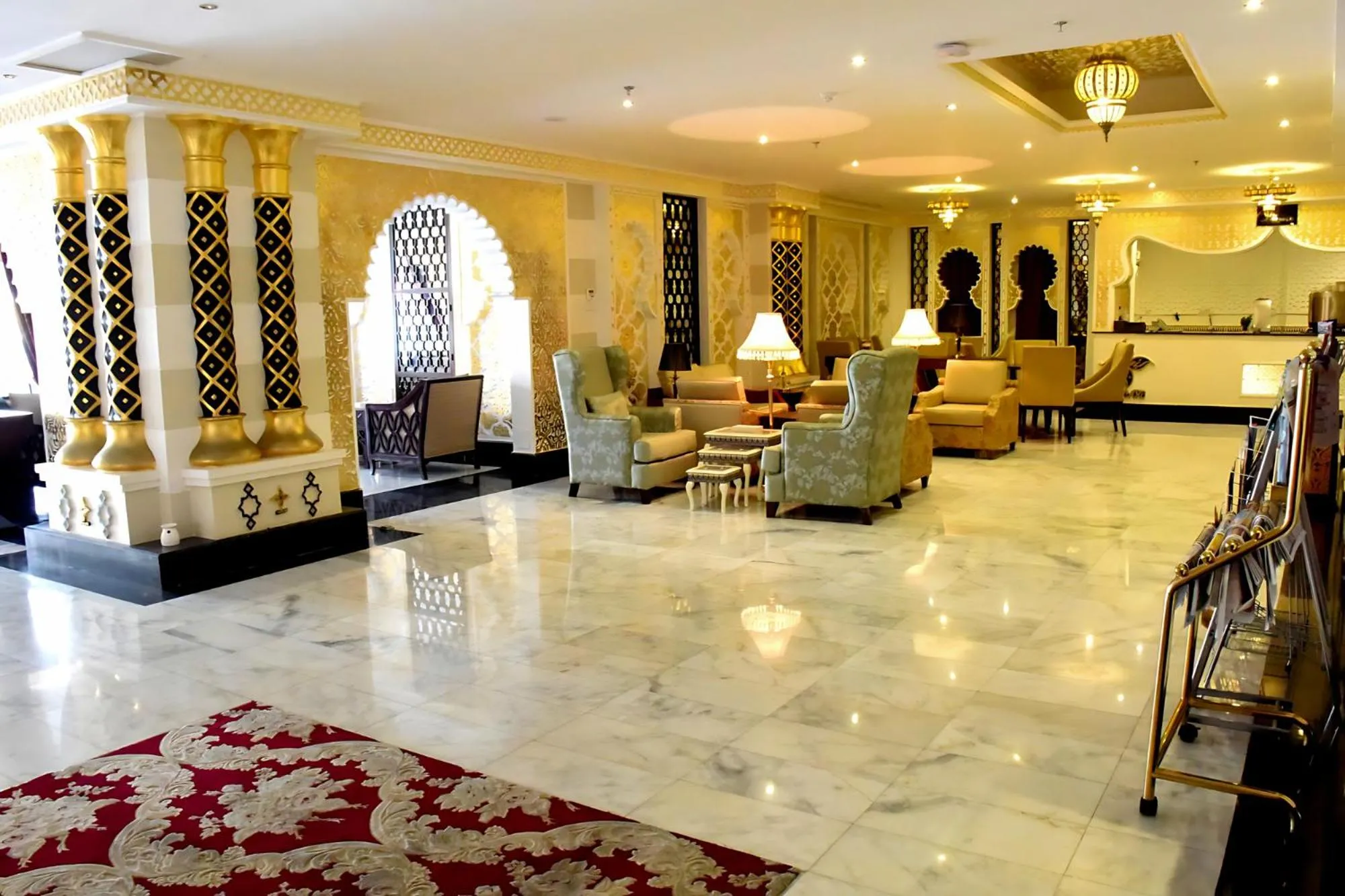 Seating area in Procare Apart hotel