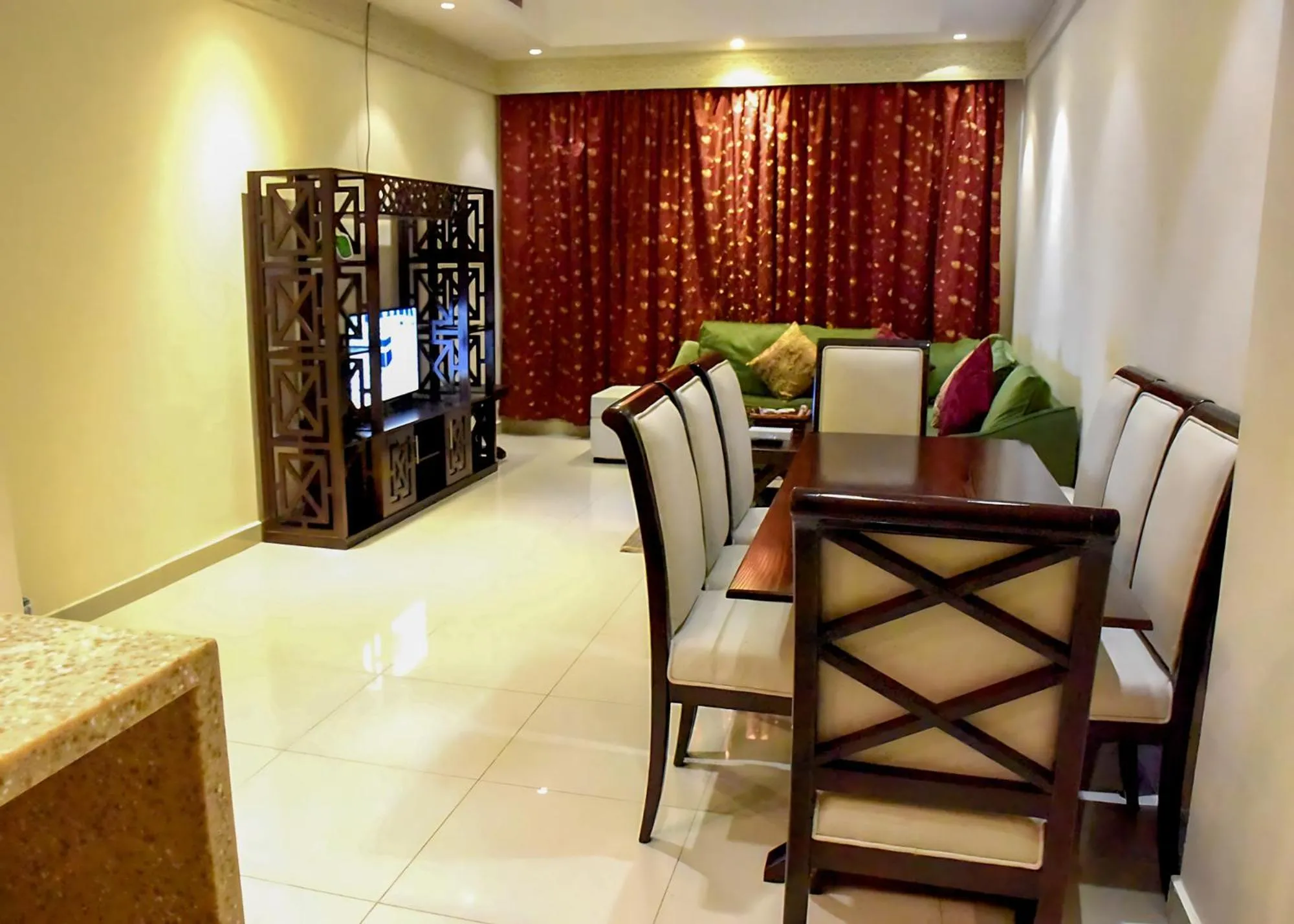Seating area in Procare Apart hotel