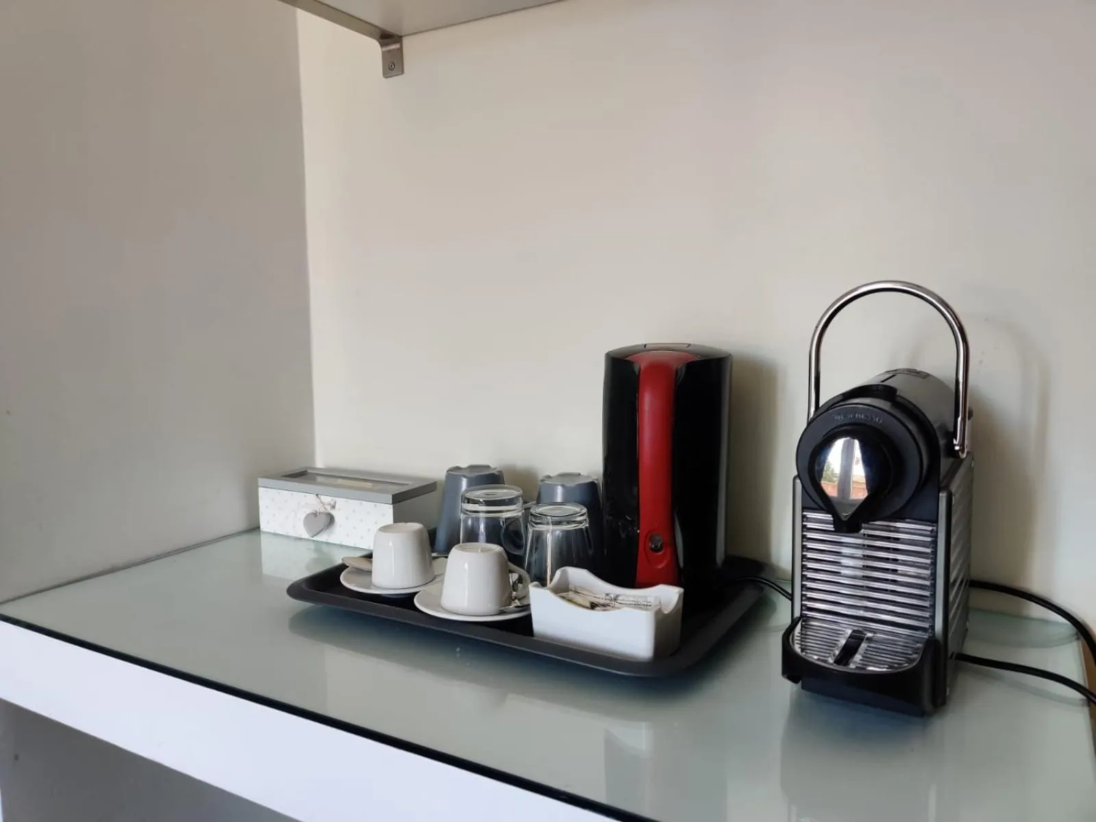 Coffee/tea facilities in Corso Experience