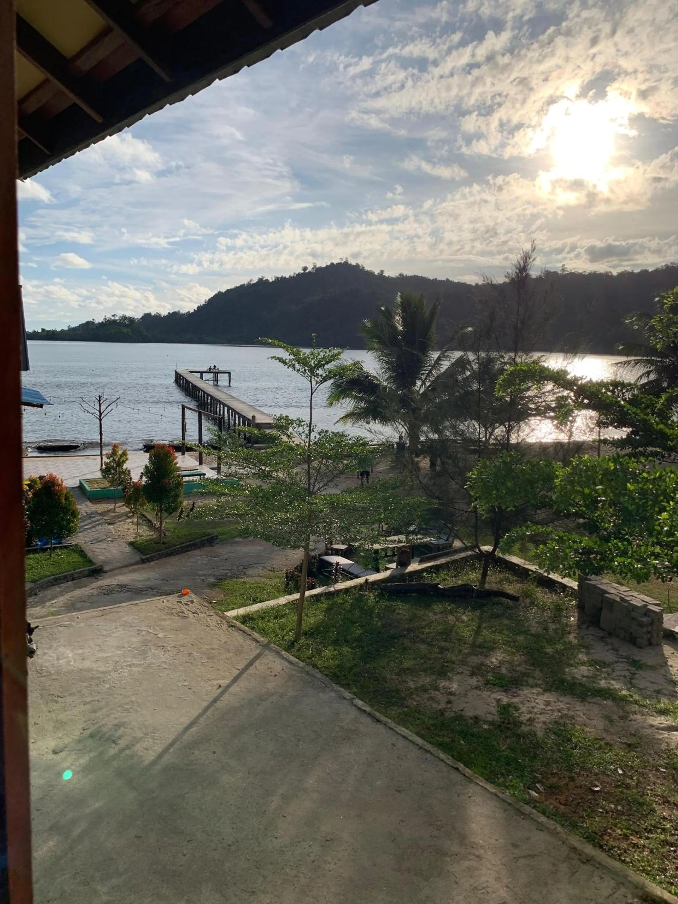 Natural landscape in Ricky's Beach House