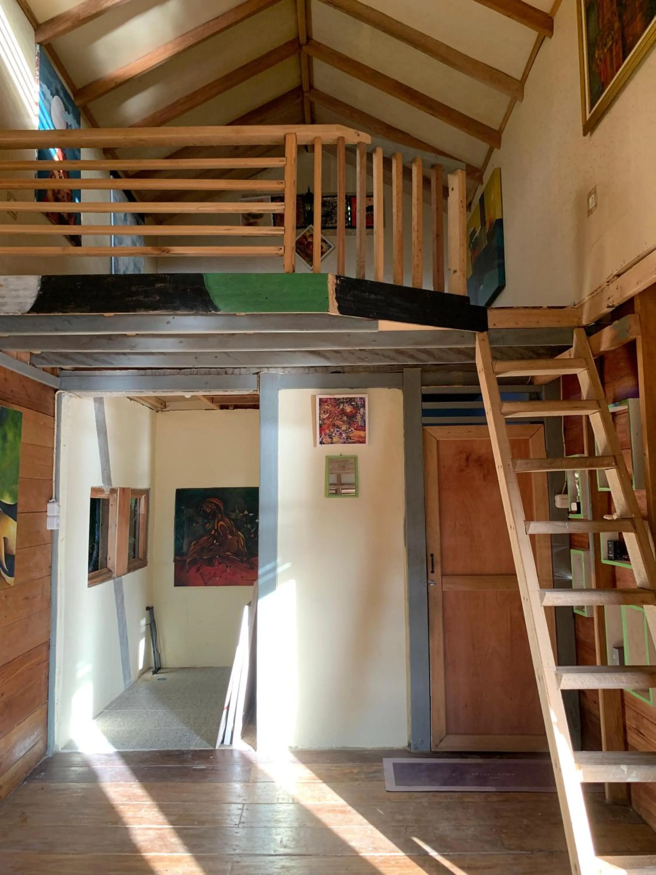 Living room in Ricky's Beach House