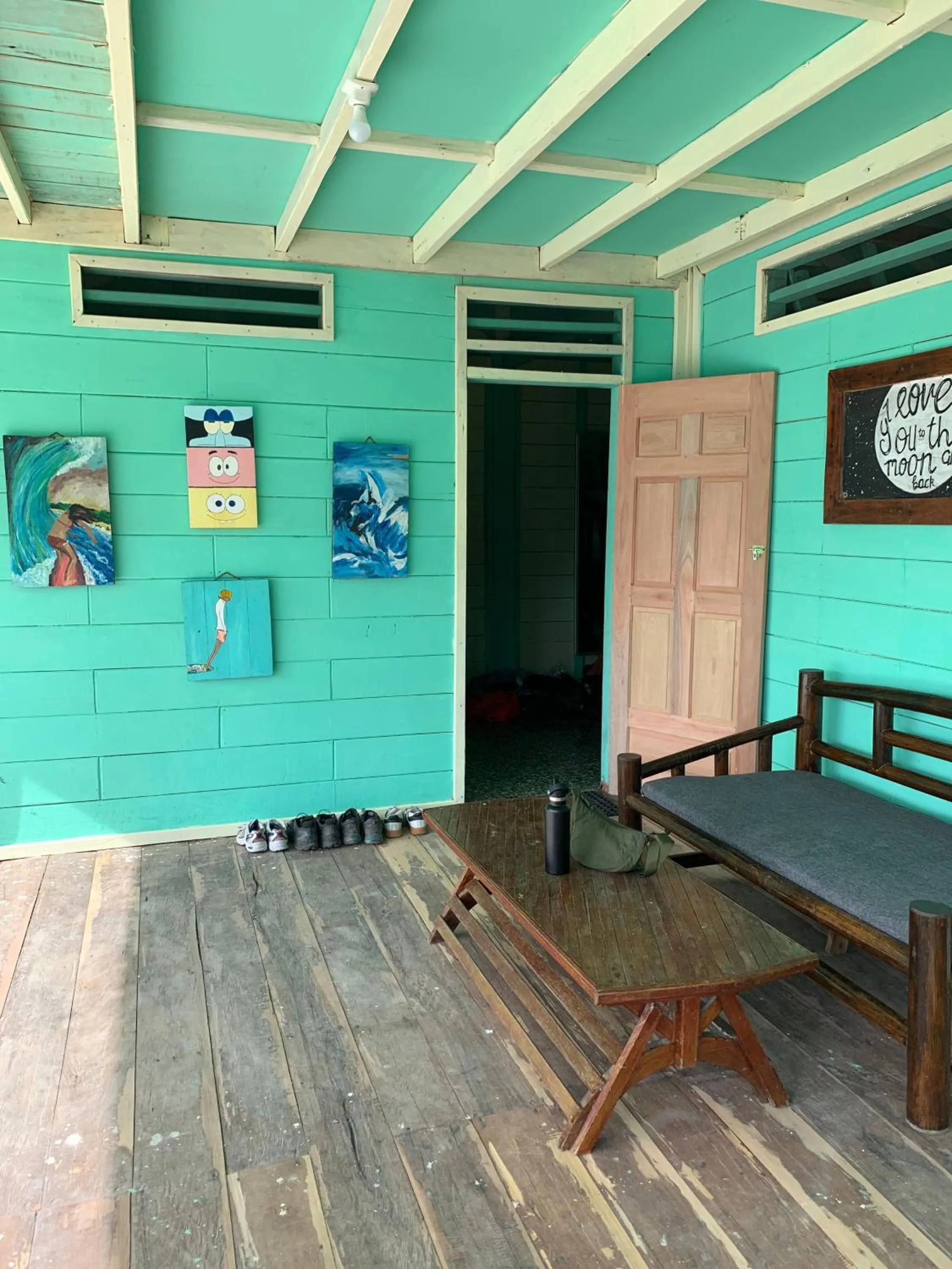 Balcony/Terrace in Ricky's Beach House