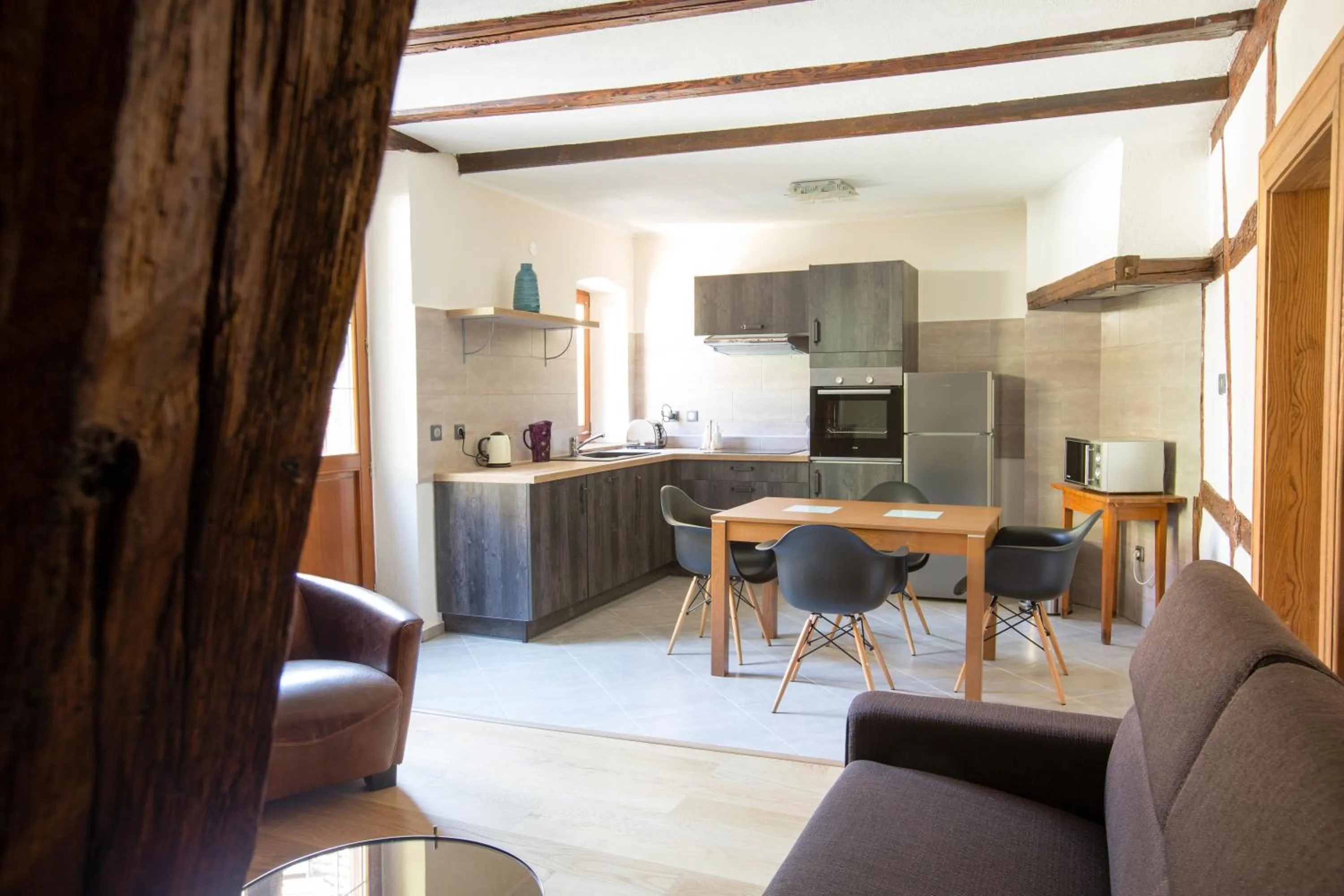 Kitchen or kitchenette in Laterale Residences Riquewihr