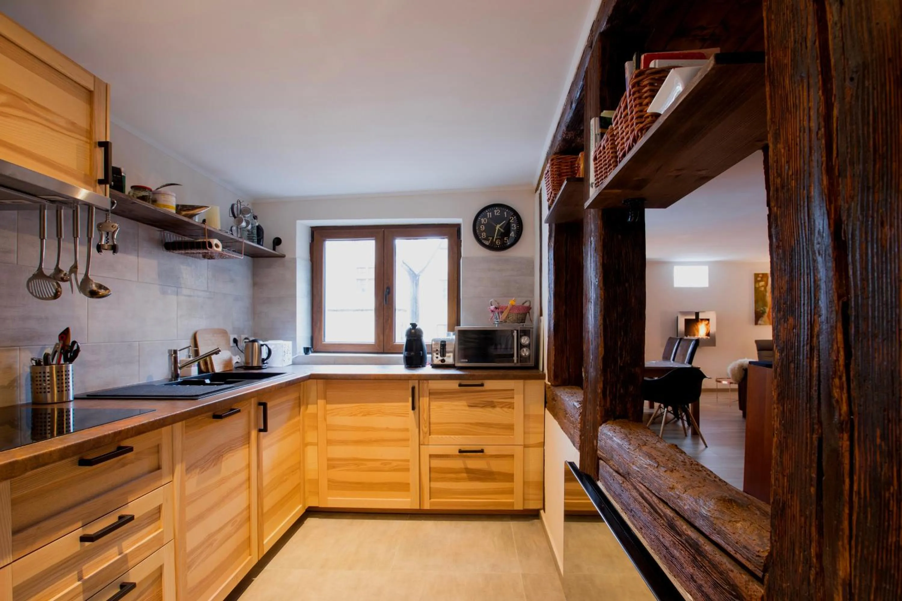 Kitchen or kitchenette in Laterale Residences Riquewihr