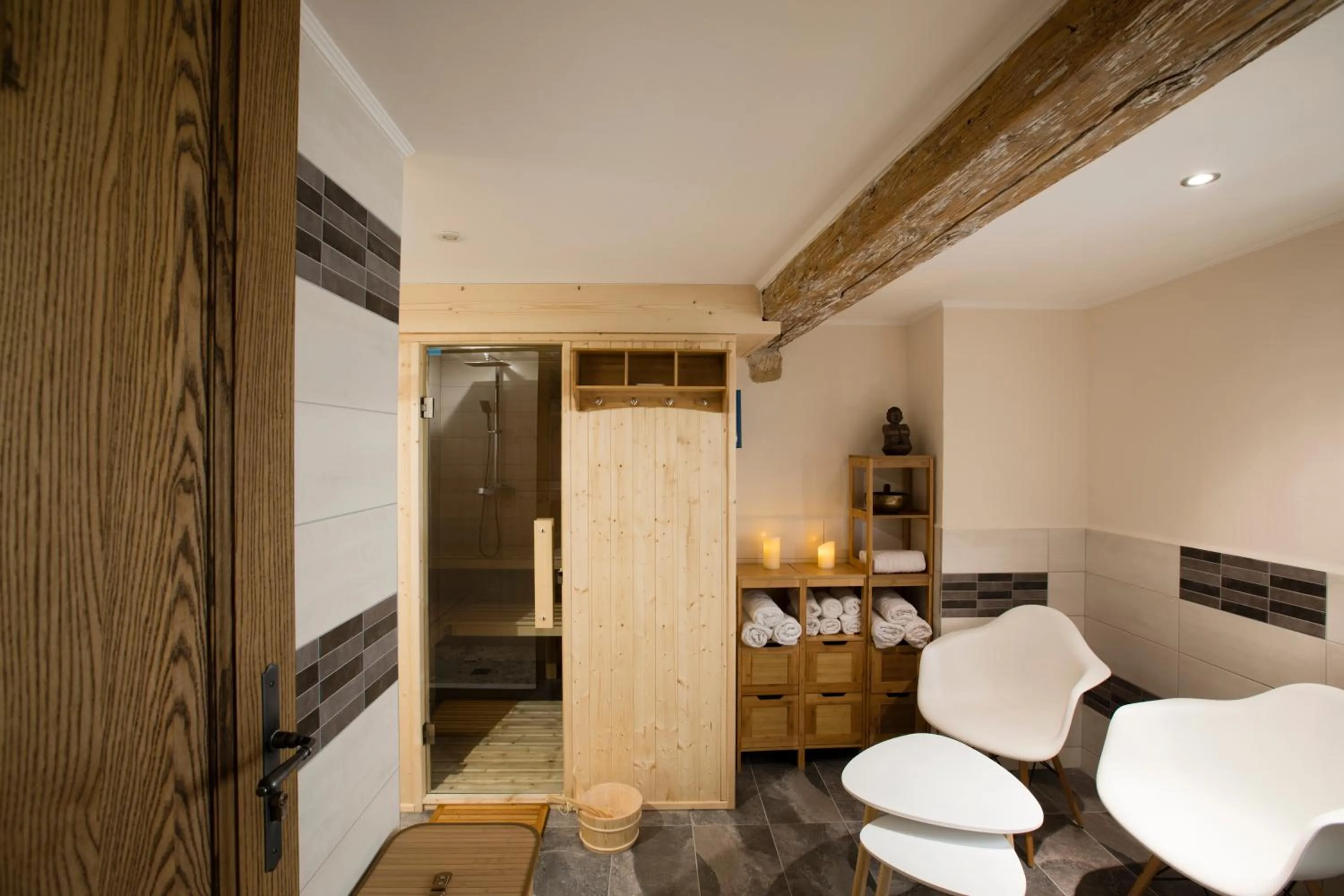 Sauna in Laterale Residences Riquewihr