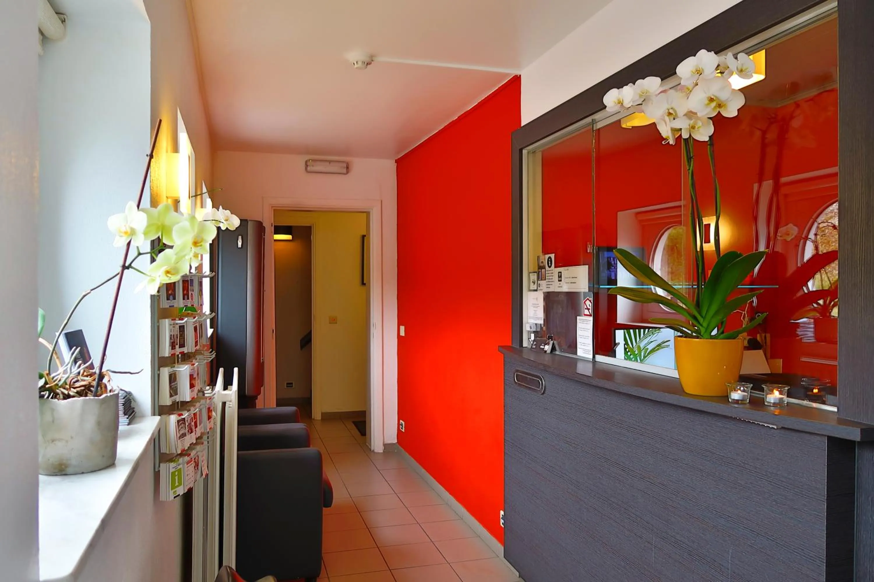 Lobby or reception in Hotel Adoma