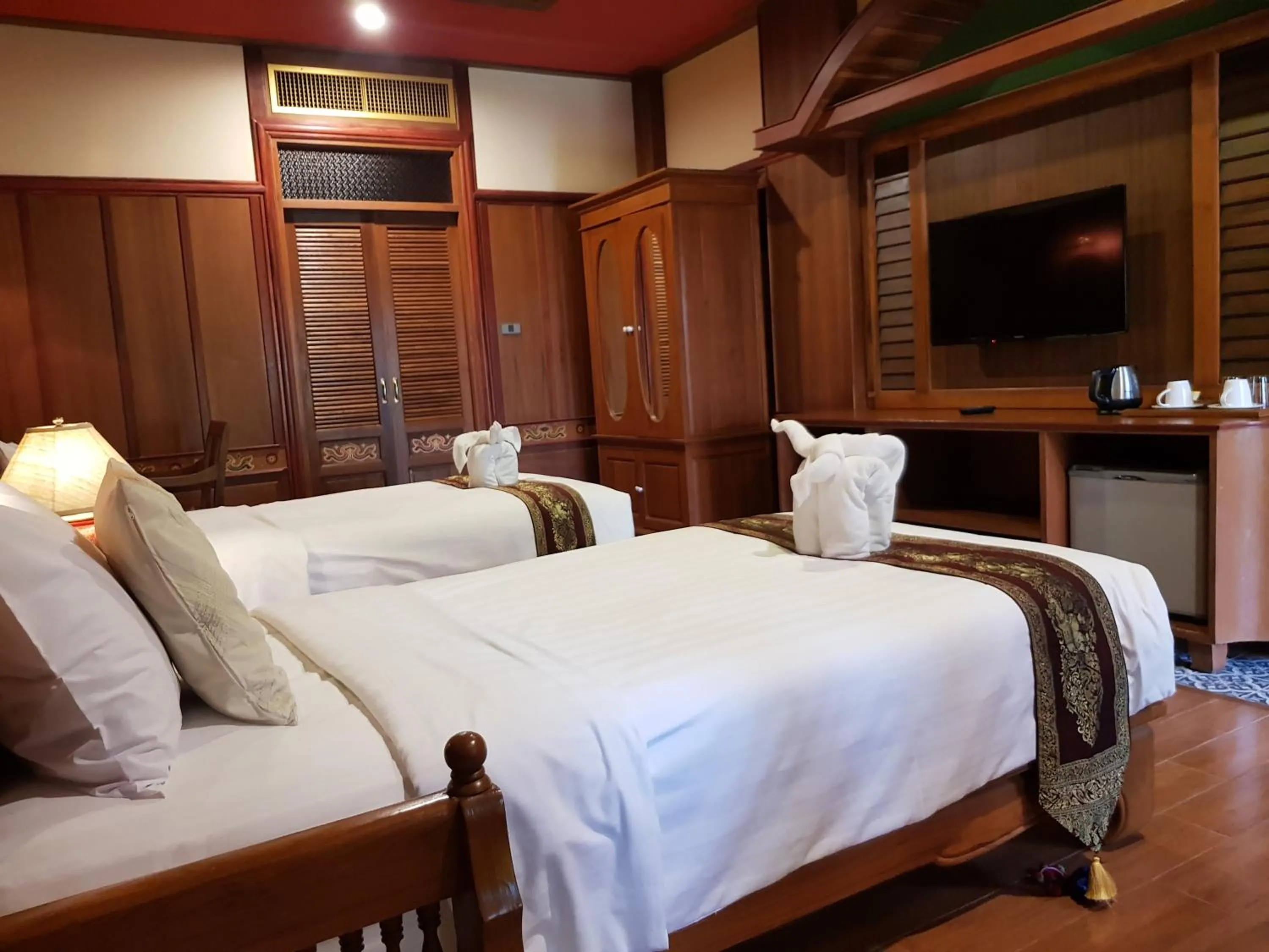 Bedroom in ViangNgam LanNa Villa Resort (SHA Extra Plus)