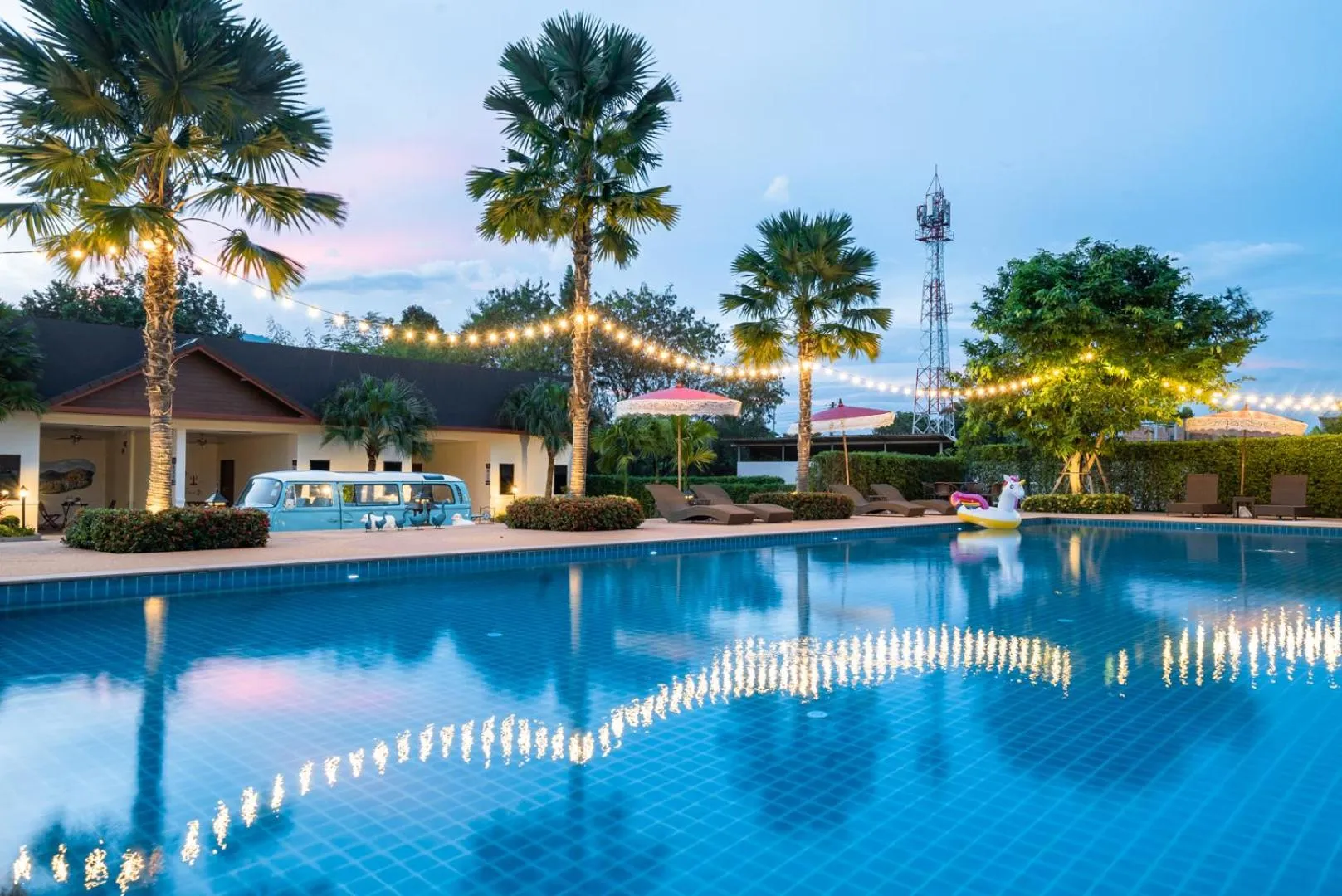 Swimming Pool in ViangNgam LanNa Villa Resort (SHA Extra Plus)