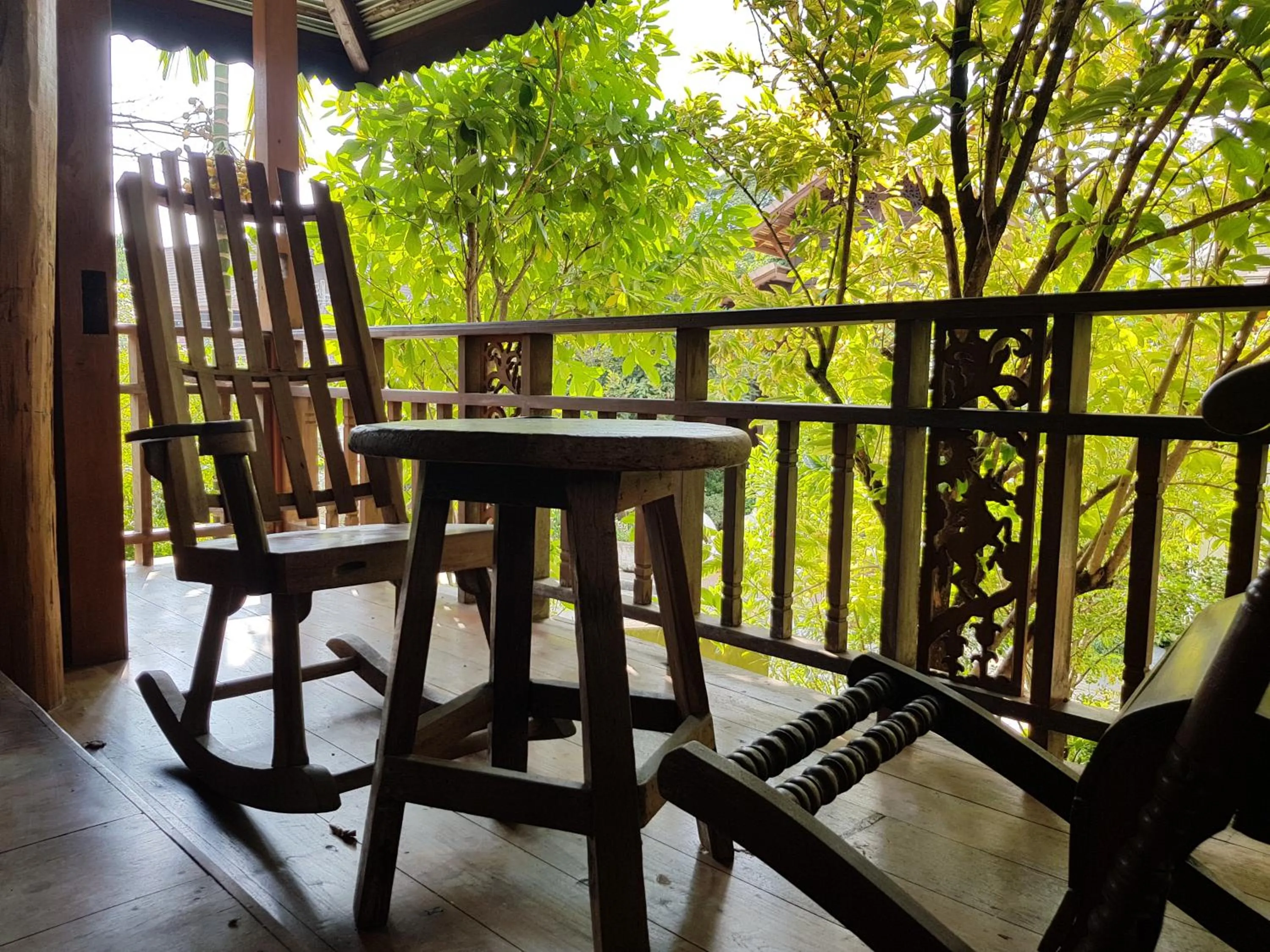 Balcony/Terrace in ViangNgam LanNa Villa Resort (SHA Extra Plus)