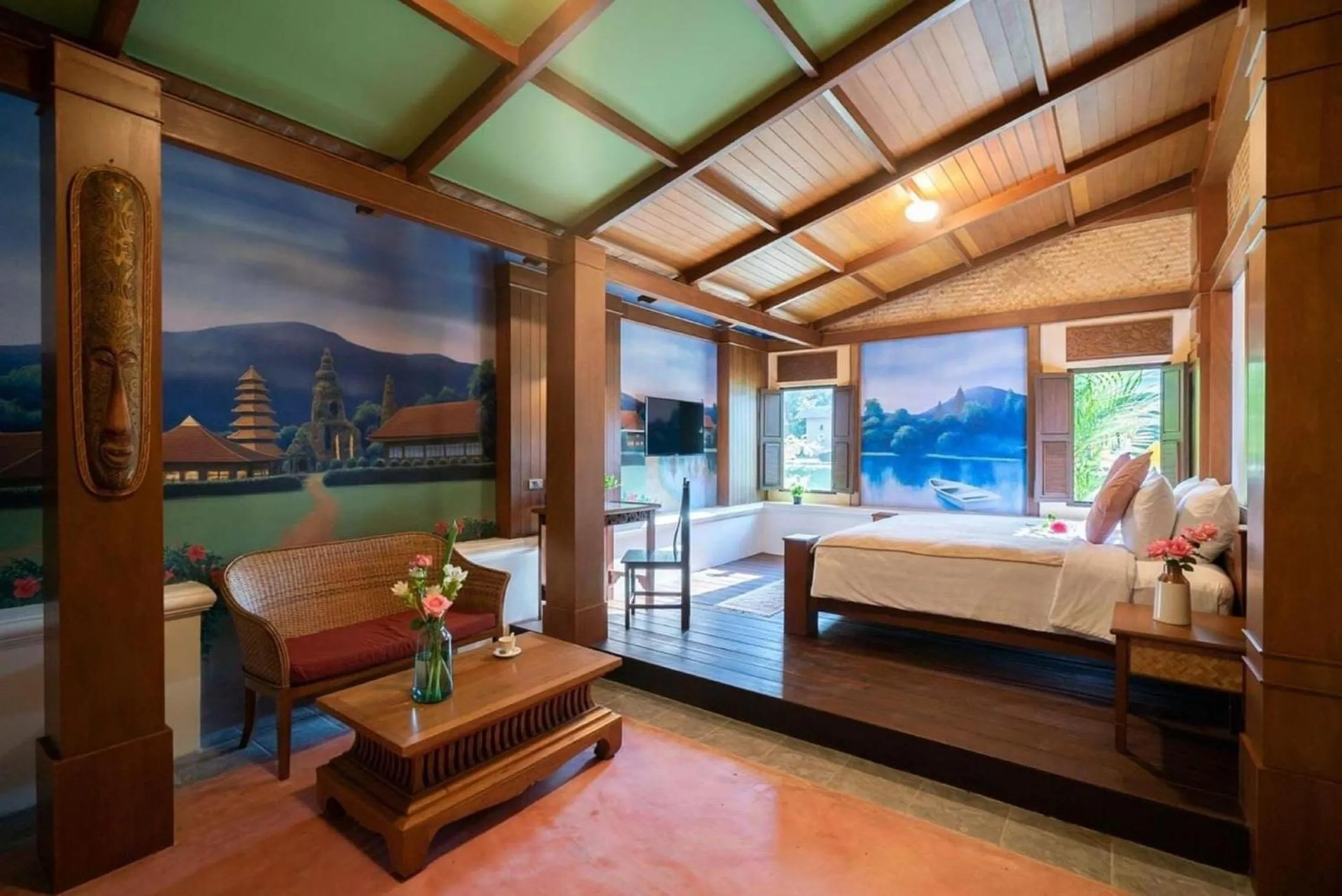 Property building in ViangNgam LanNa Villa Resort (SHA Extra Plus)