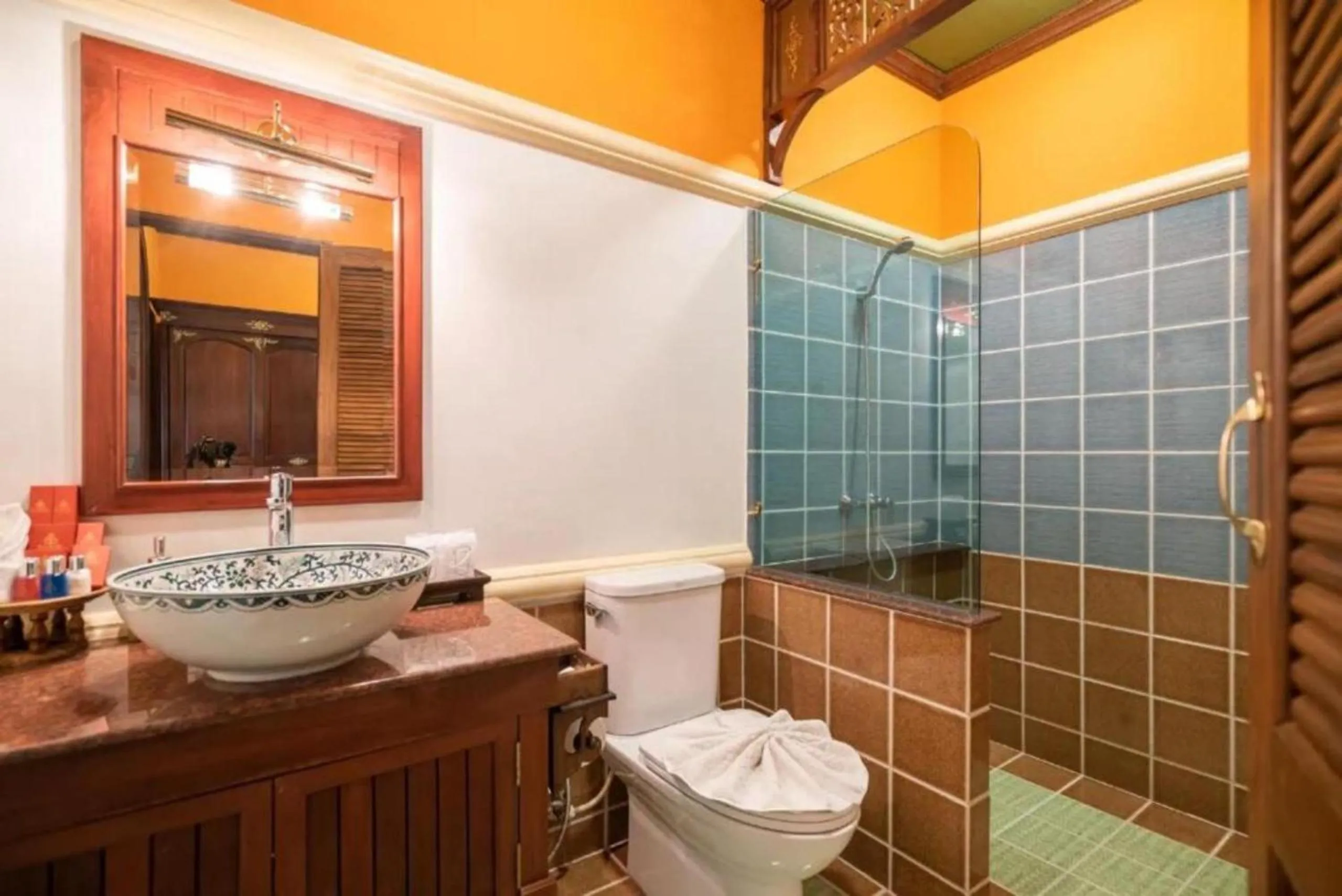 Bathroom in ViangNgam LanNa Villa Resort (SHA Extra Plus)