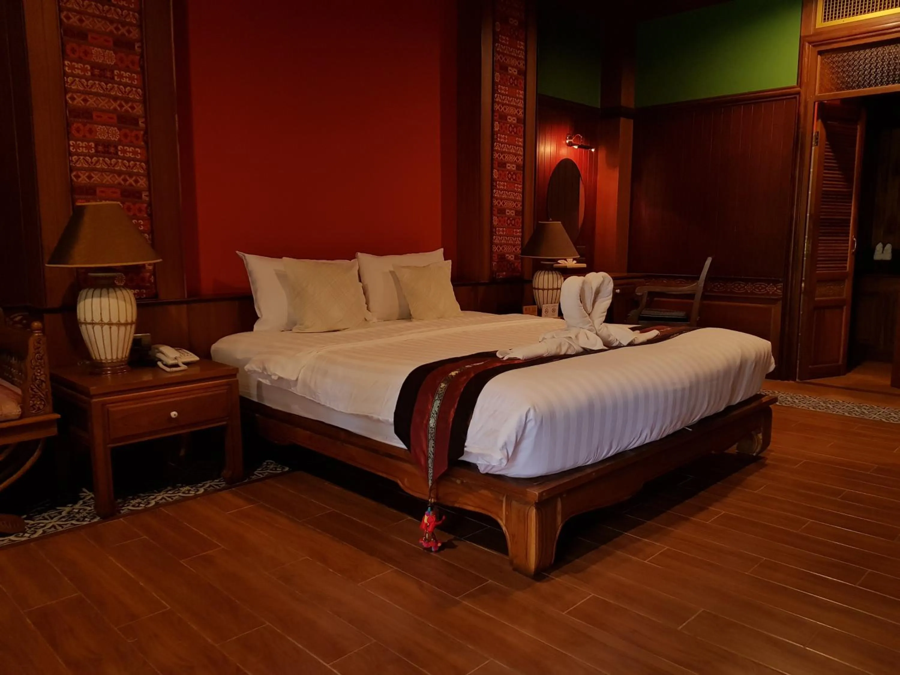 Bedroom in ViangNgam LanNa Villa Resort (SHA Extra Plus)