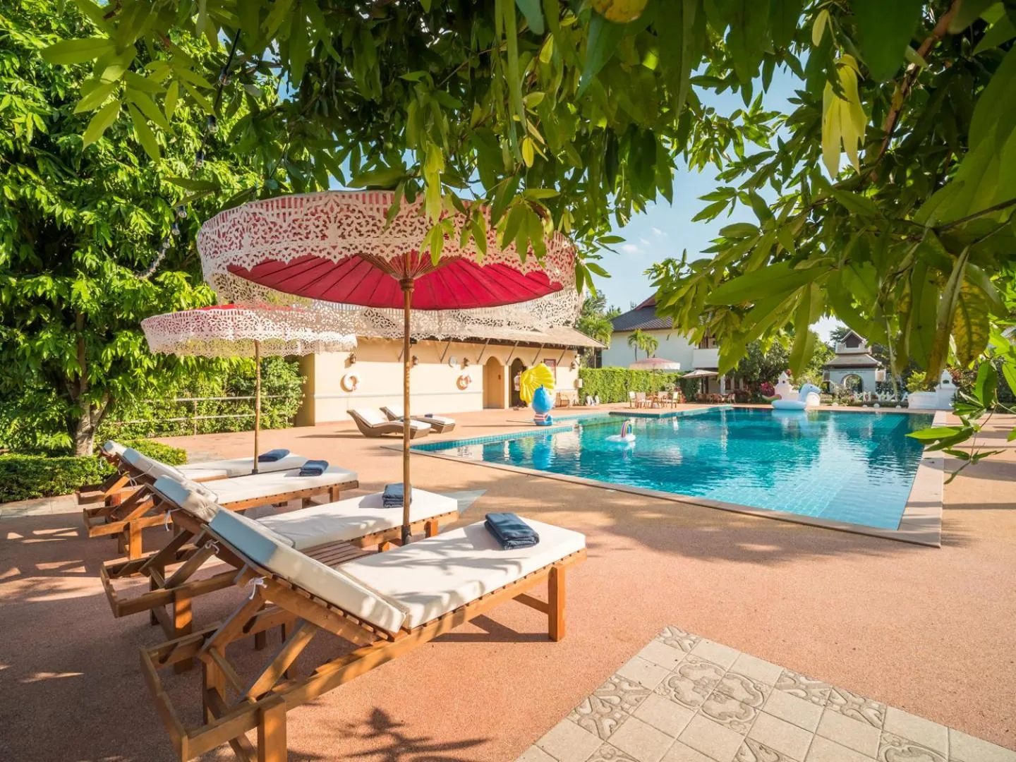 Swimming Pool in ViangNgam LanNa Villa Resort (SHA Extra Plus)